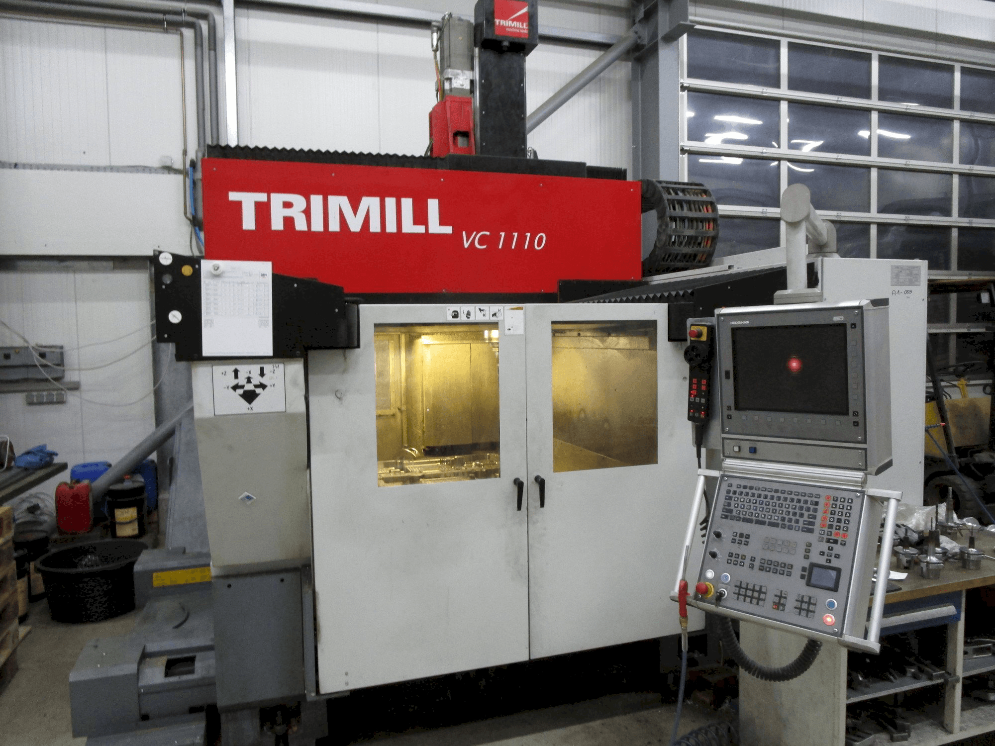 Prikaz stroja TRIMILL VC1110 sprijeda
