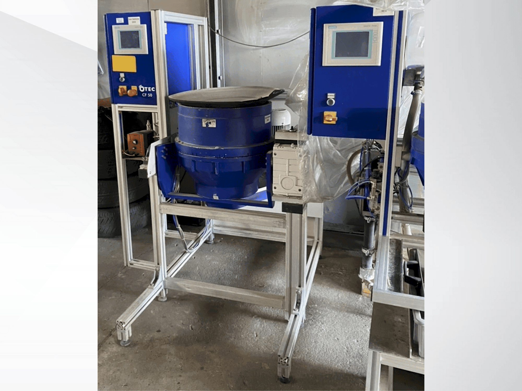 Prikaz stroja OTEC CF 1x50 sprijeda