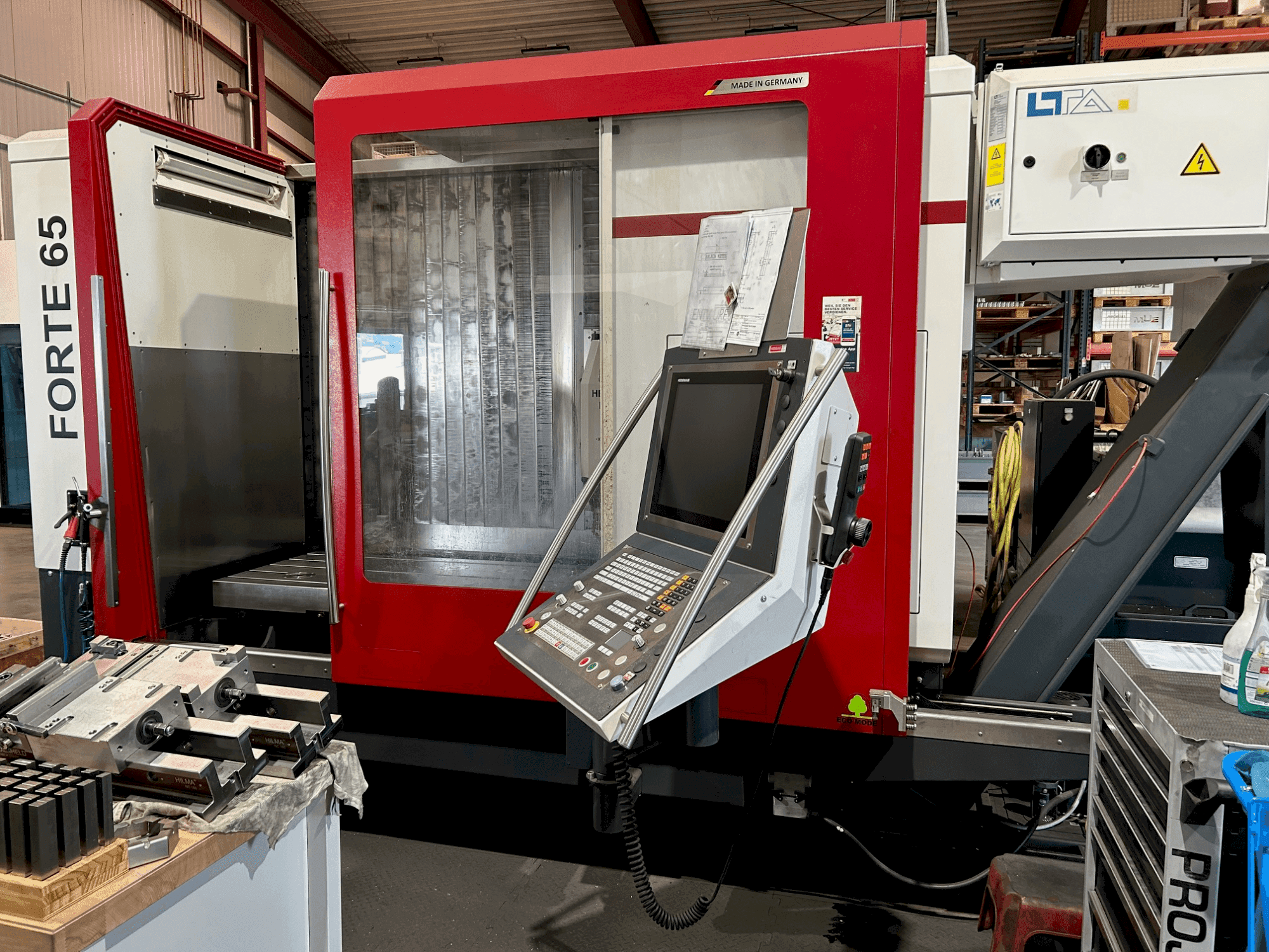 Prikaz stroja HEDELIUS Forte 65 Single 1320 sprijeda