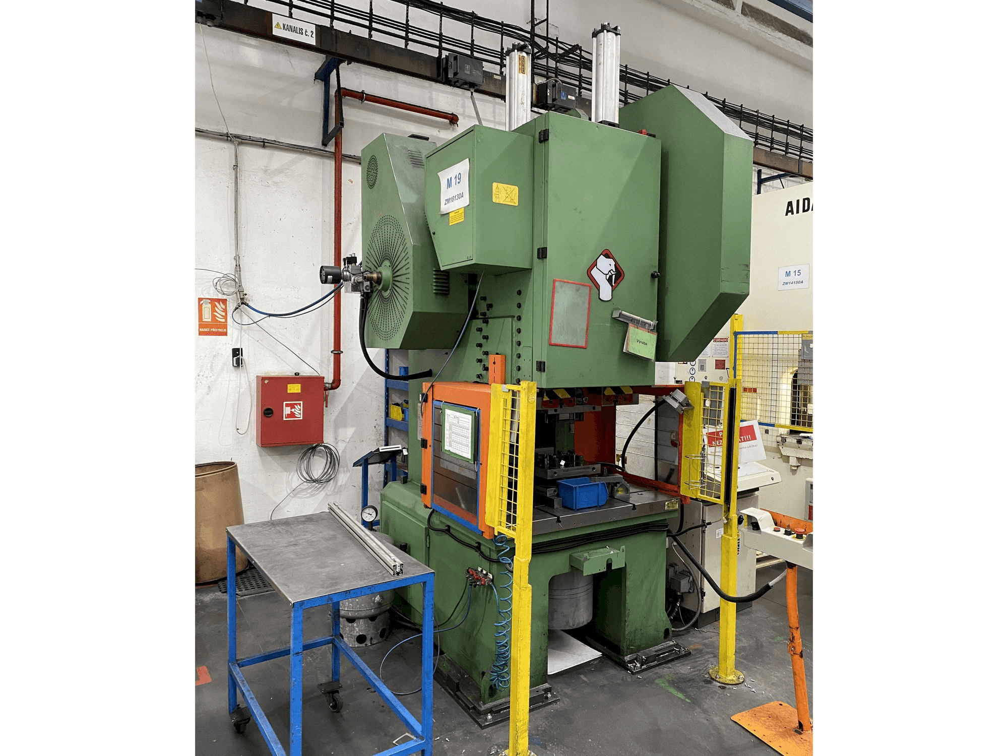 Prikaz stroja SANGIACOMO T 130R CE sprijeda