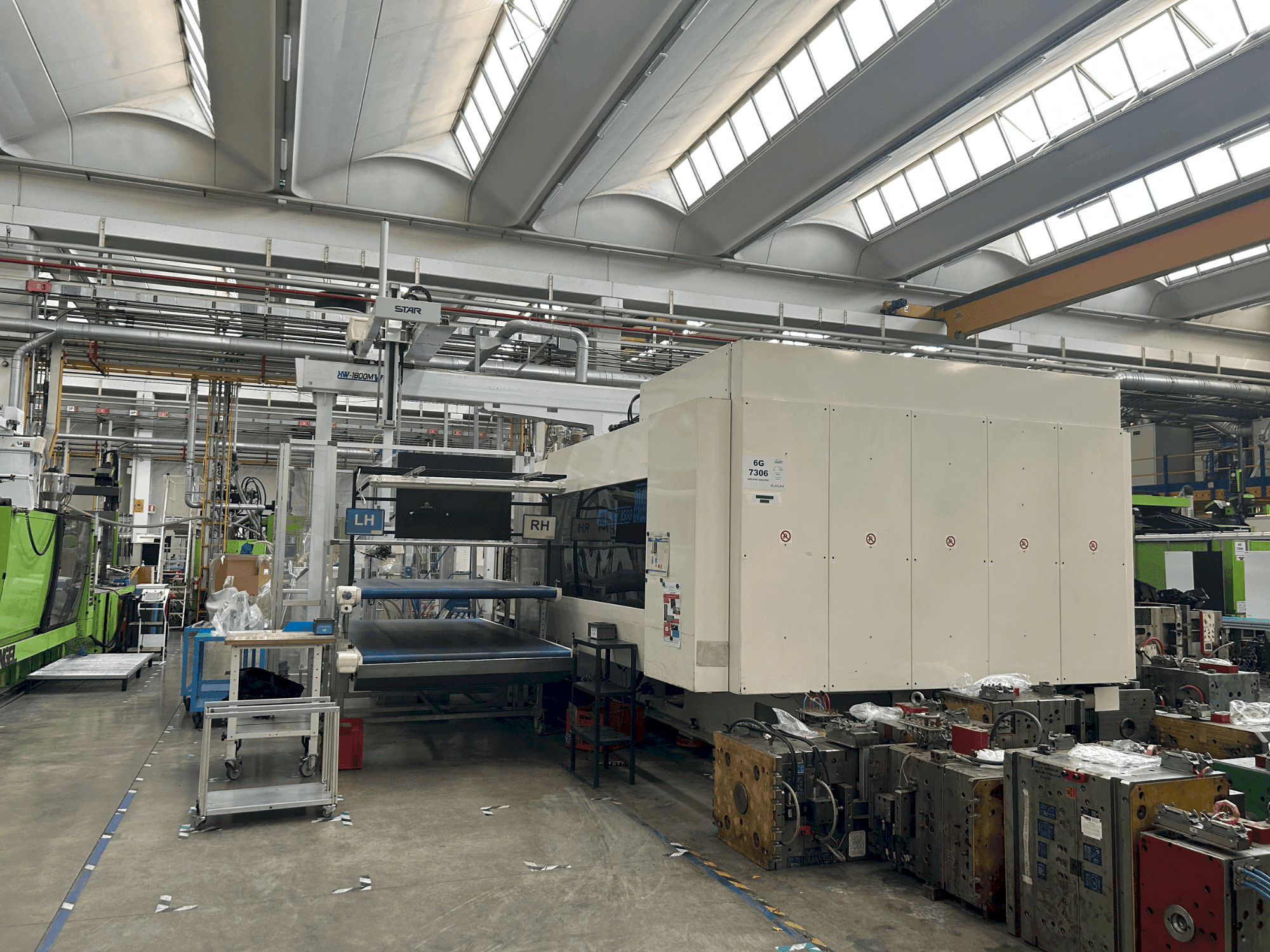 Prikaz stroja BMB KW1400/8500 sprijeda
