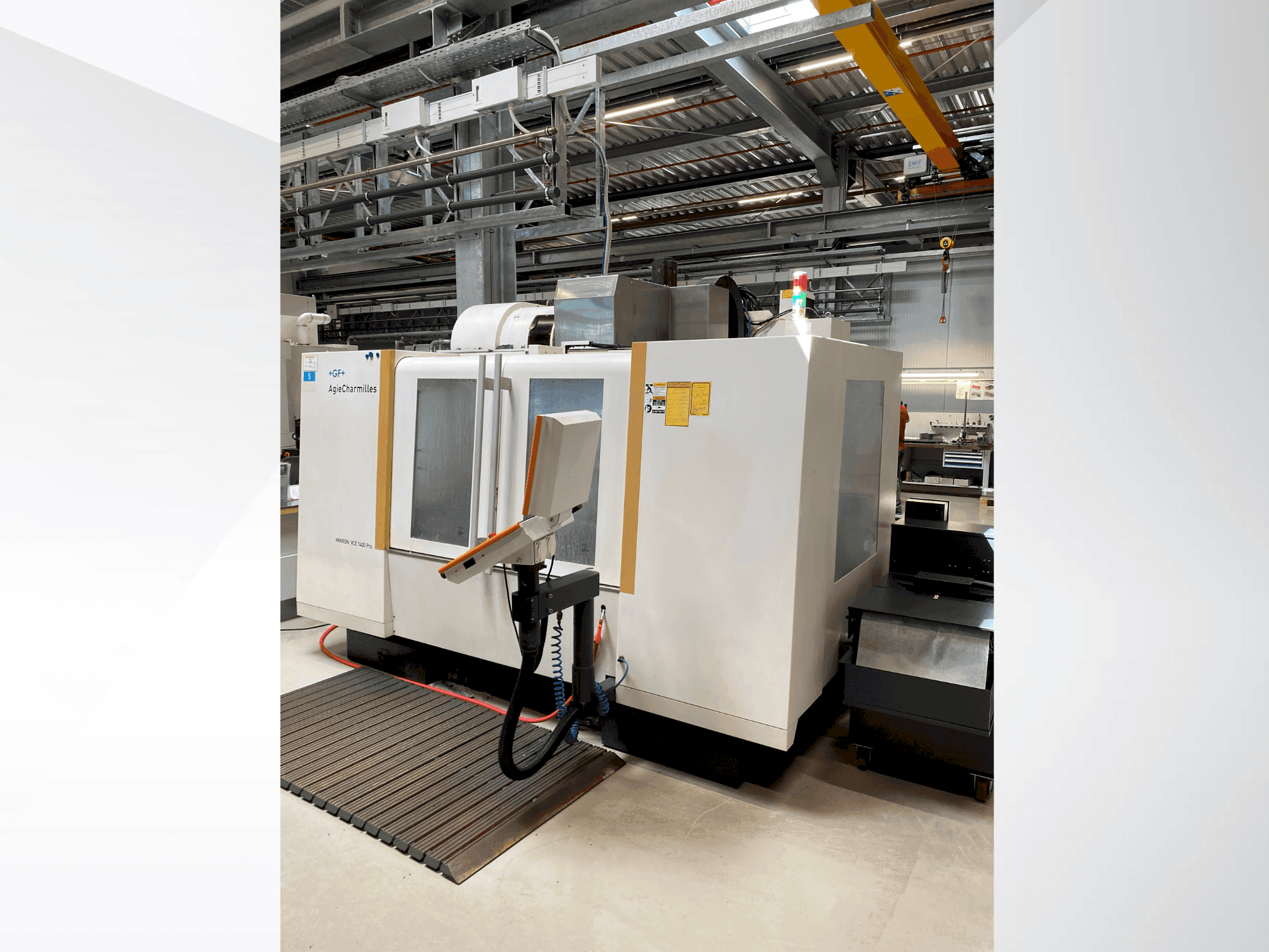 Prikaz stroja +GF+ AgieCharmilles MIKRON VCE 1400 PRO (2012) sprijeda