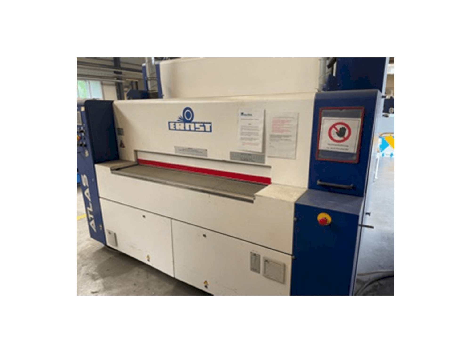 Prikaz stroja ERNST ATLAS ES sprijeda