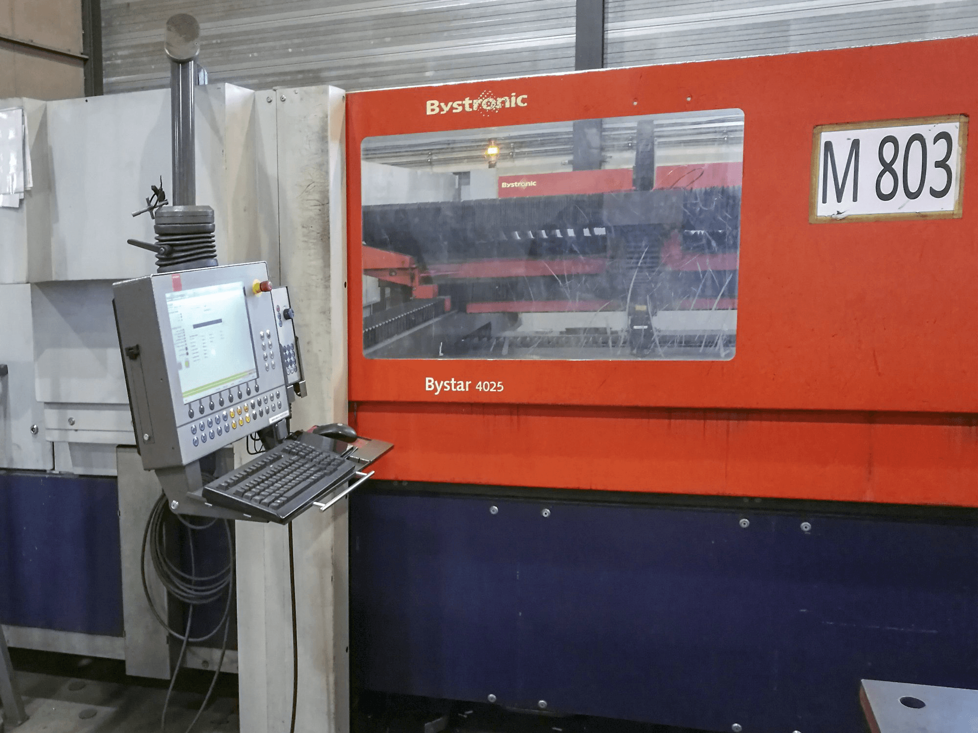 Prikaz stroja Bystronic Bystar 4025 NT 80 sprijeda