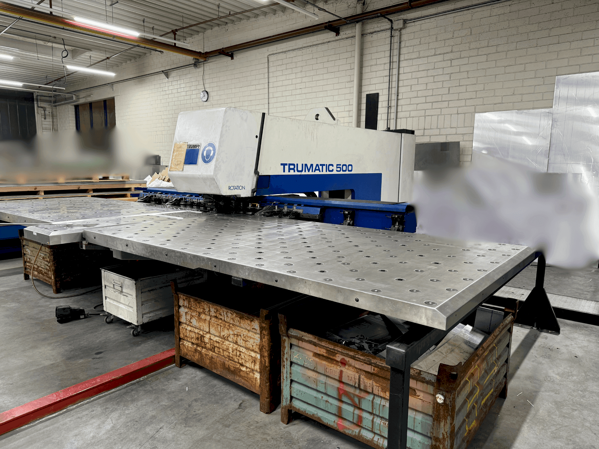 Prikaz stroja TRUMPF TRUMATIC 500 sprijeda