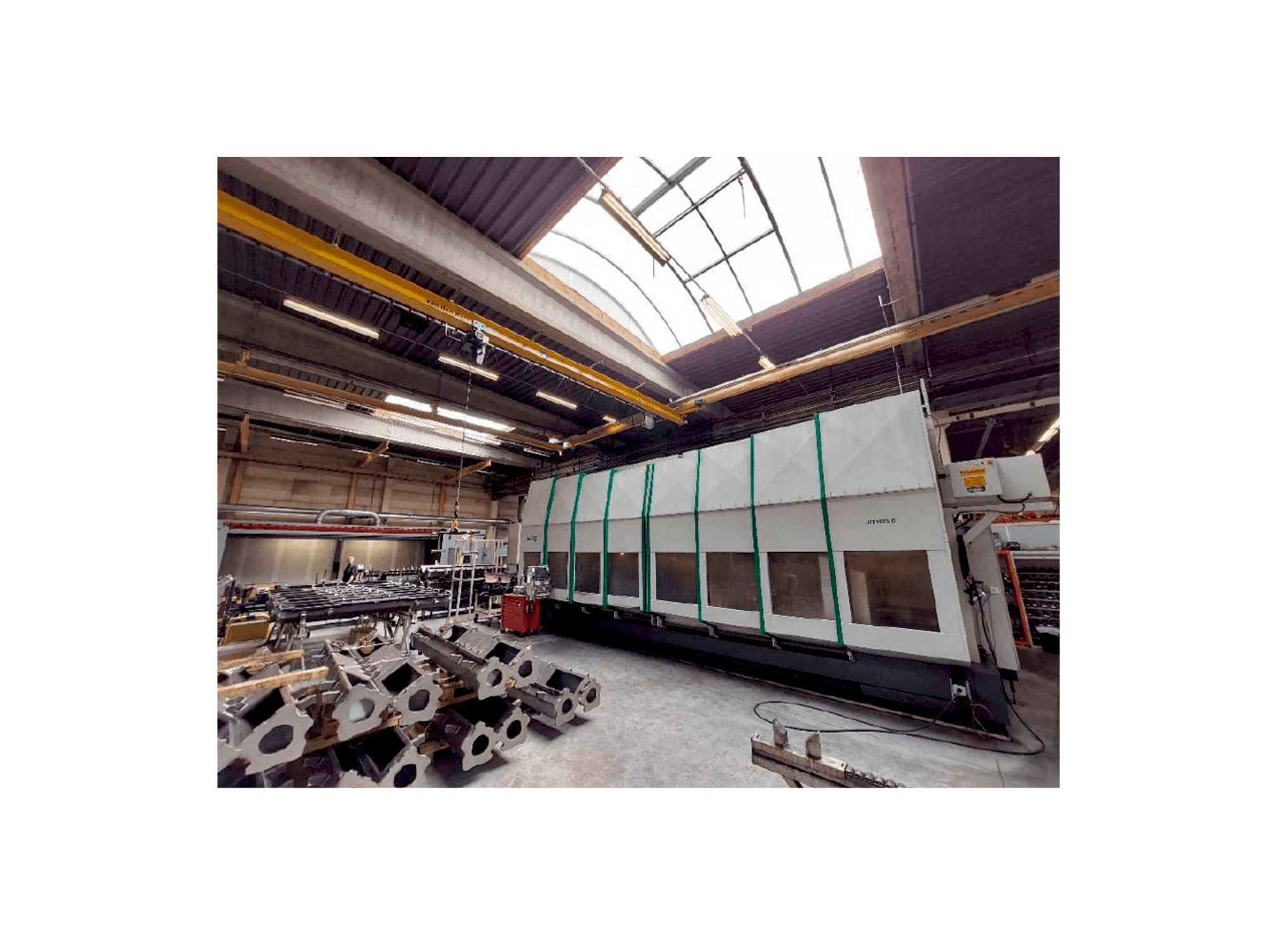 Prikaz stroja Unisign Univers 6 sprijeda