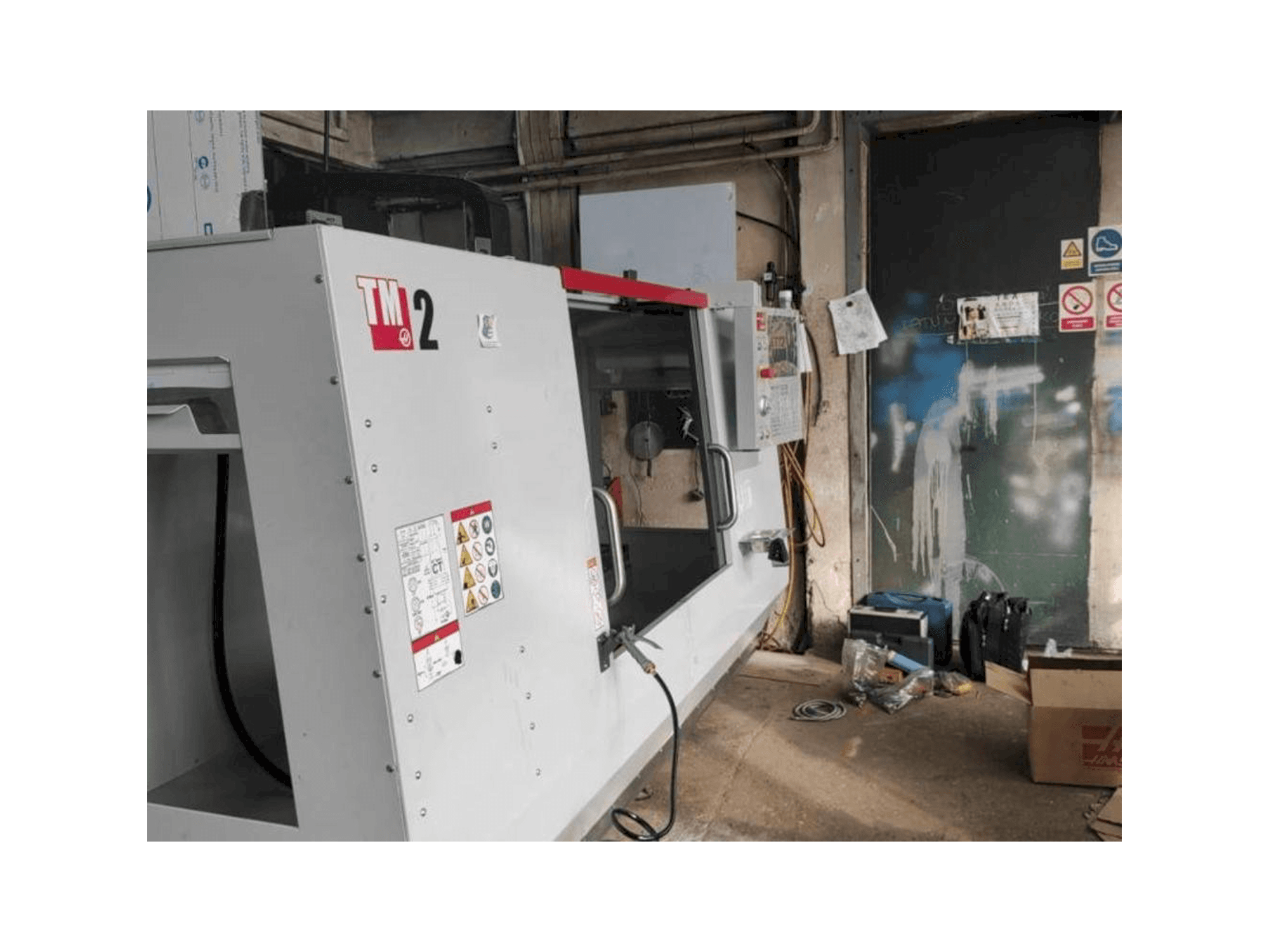 Prikaz stroja HAAS TM 2 sprijeda