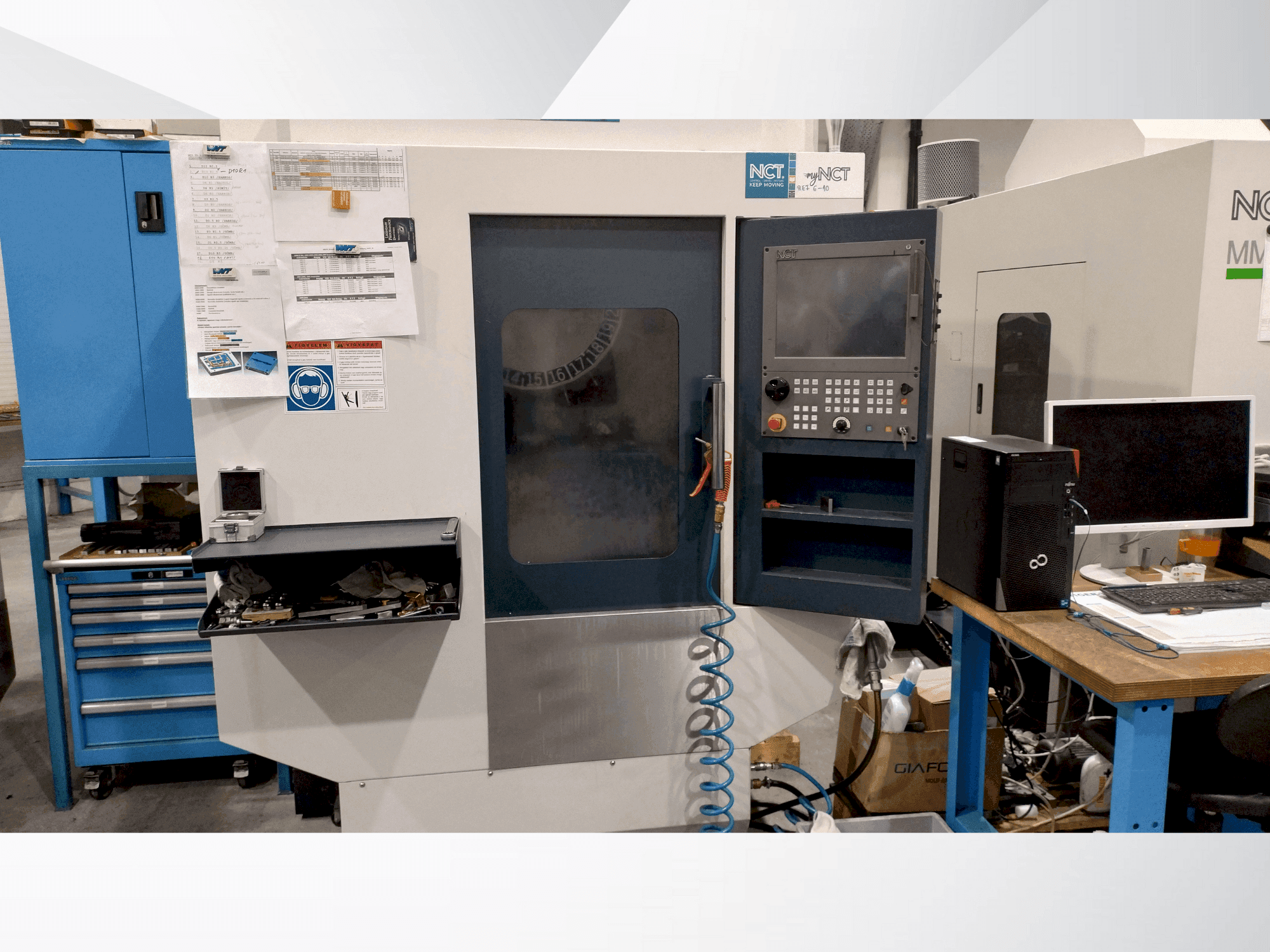 Prikaz stroja NCT VD-510S sprijeda