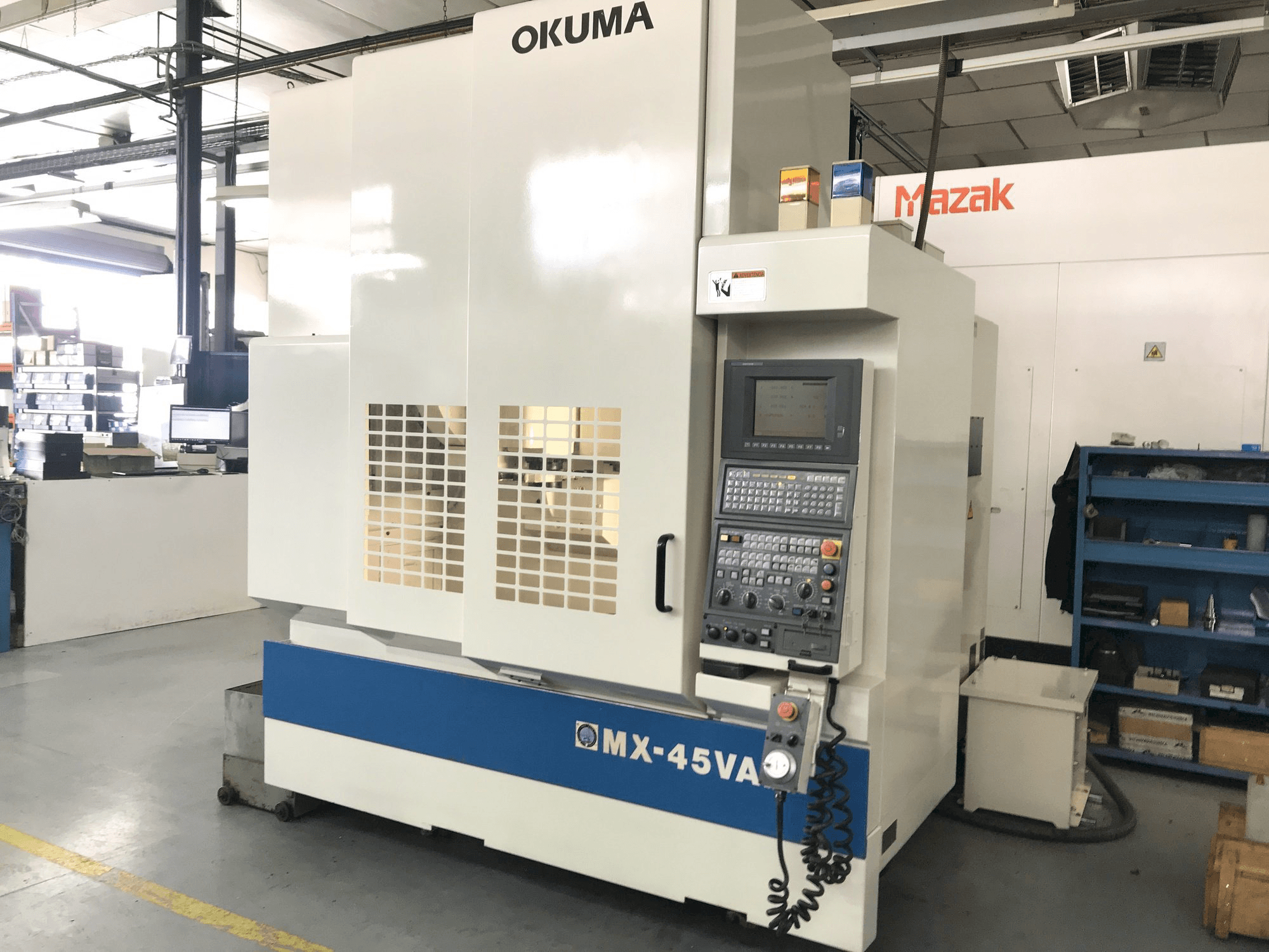 Prikaz stroja Okuma Mx-45VAE sprijeda