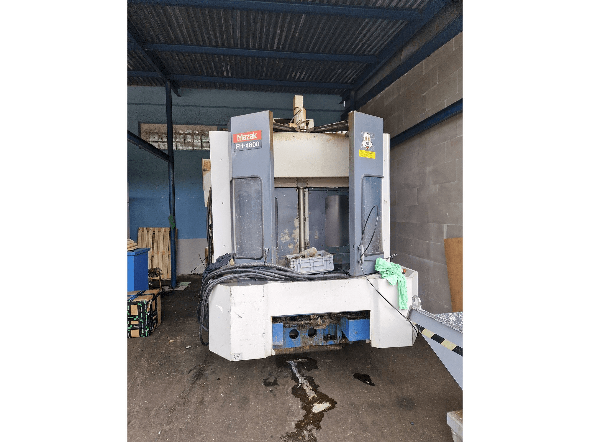 Prikaz stroja Mazak FH-4800 sprijeda