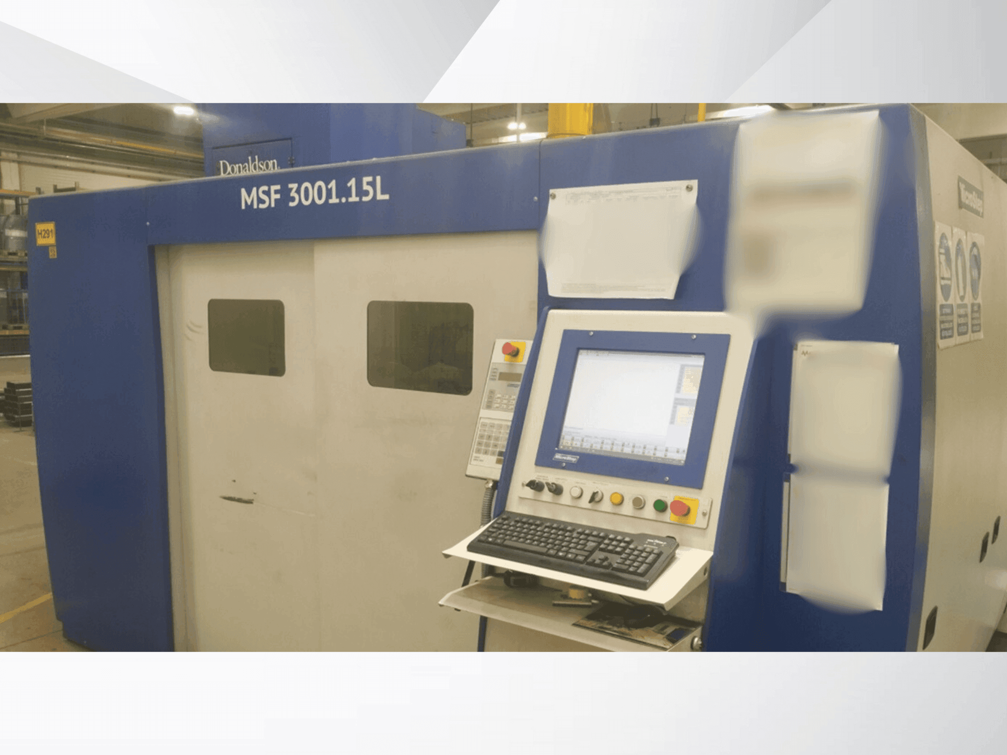 Prikaz stroja MicroStep Fiber MSF 3001.15L sprijeda