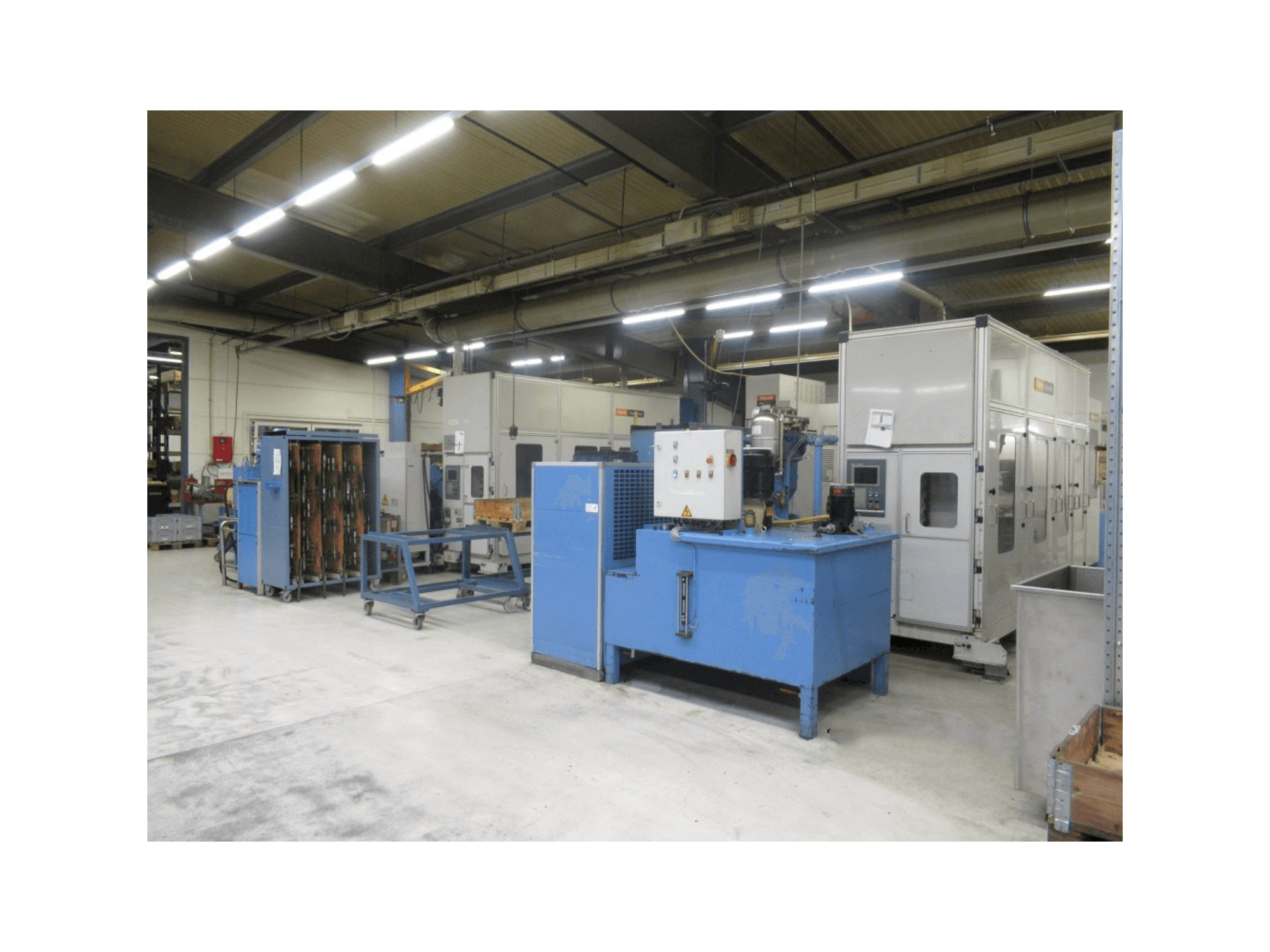 Prikaz stroja Mazak PALLETECH Automation System Production Line sprijeda
