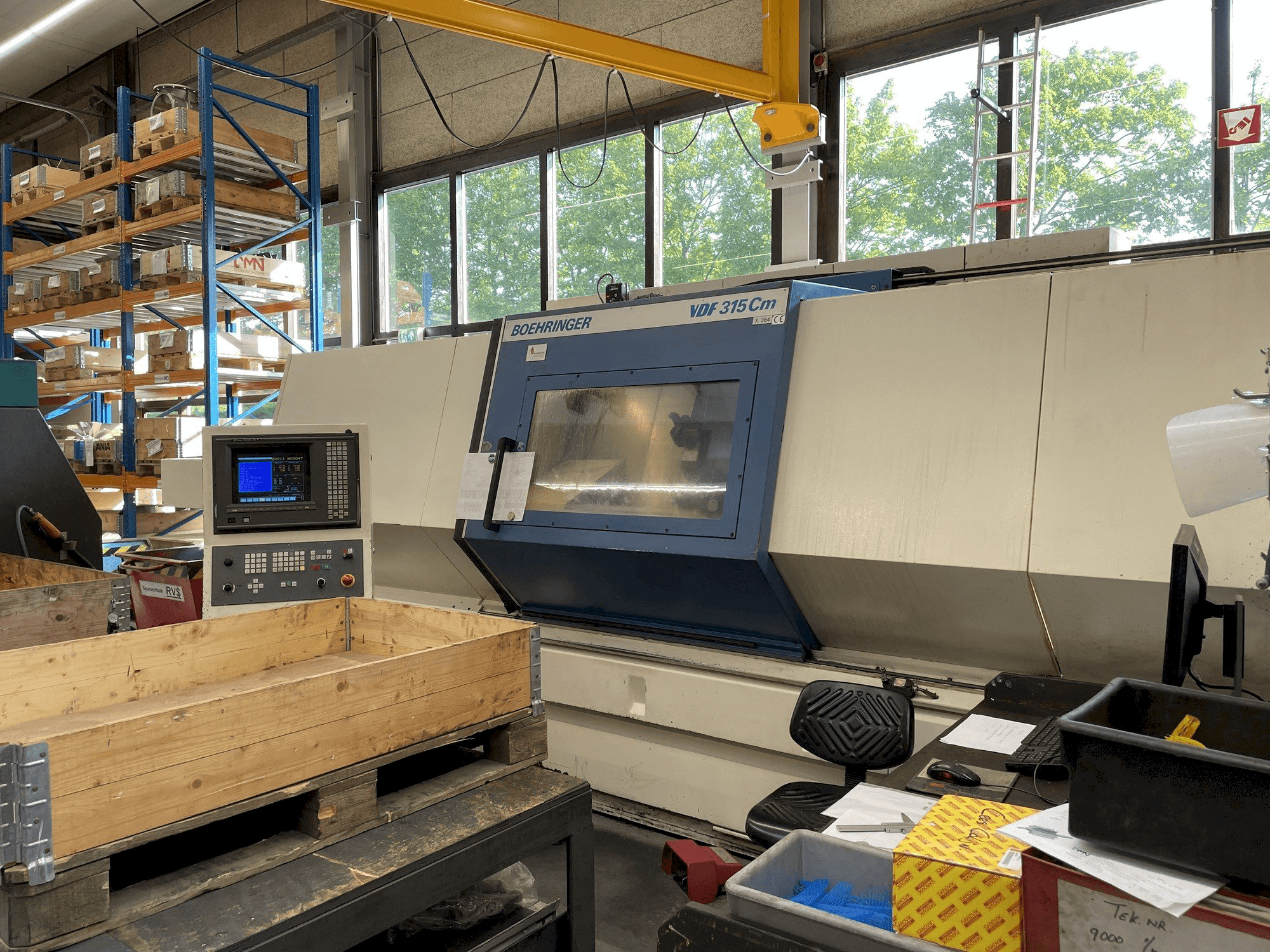 Prikaz stroja BOEHRINGER VDF 315 CM sprijeda