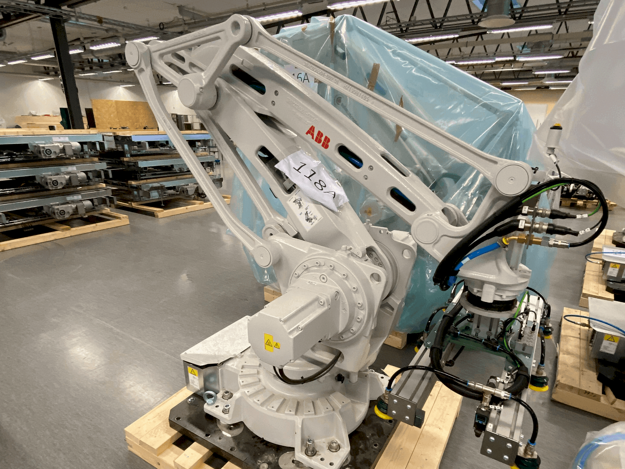 Prikaz stroja ABB IRB 460-110/2.4 sprijeda