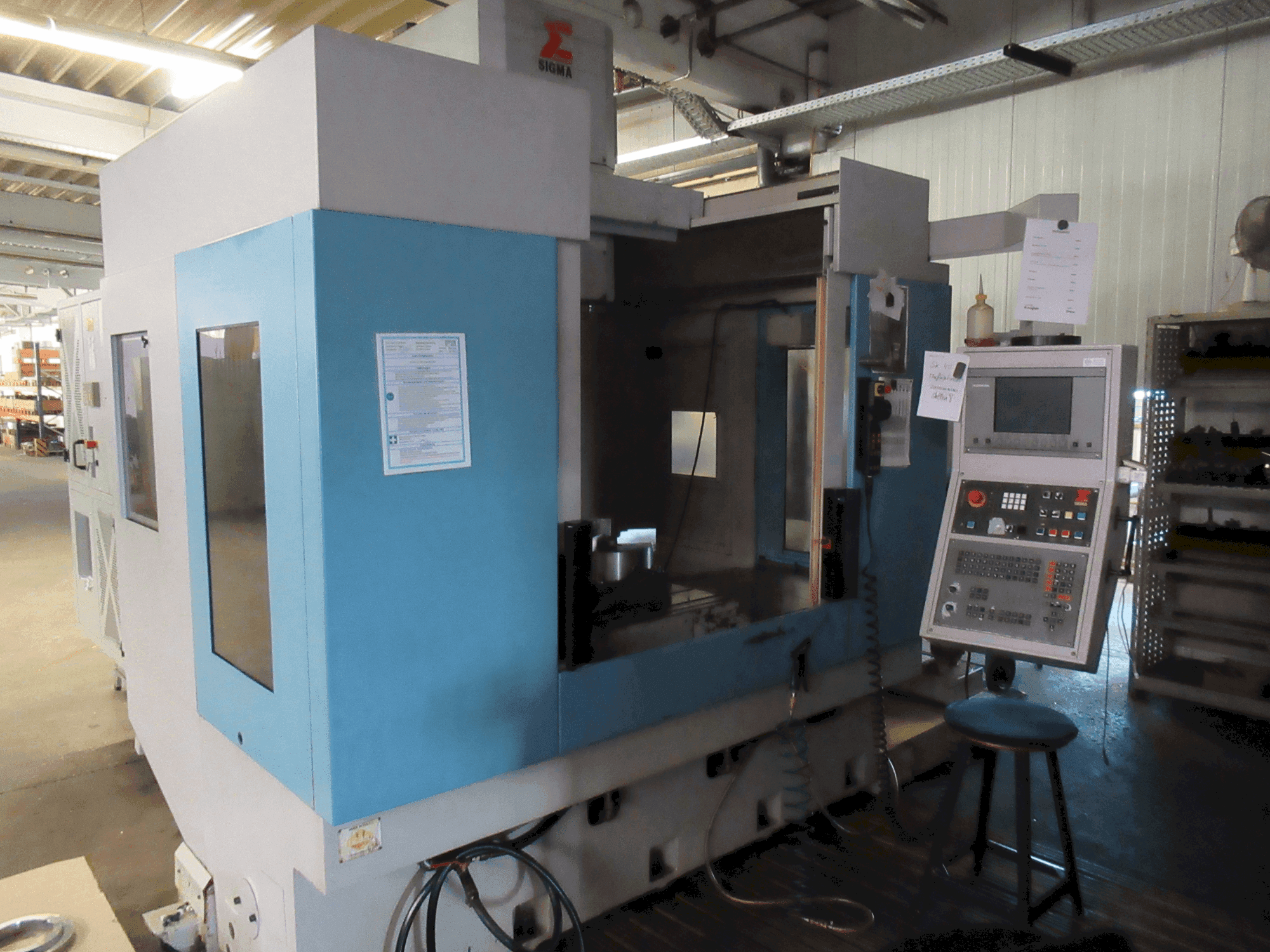 Prikaz stroja Sigma Zenit 3 sprijeda