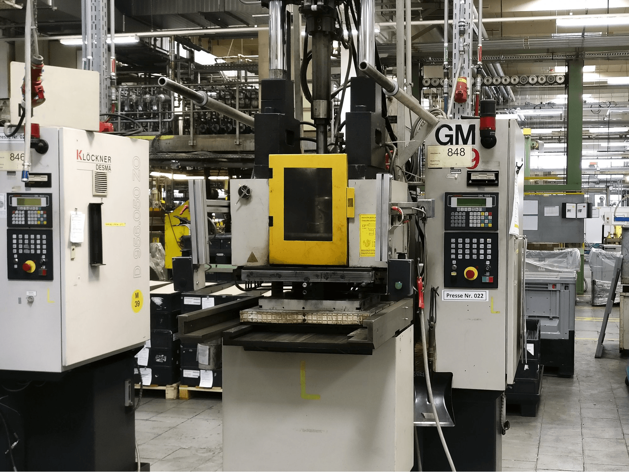 Prikaz stroja Kloeckner Desma 956.050 sprijeda