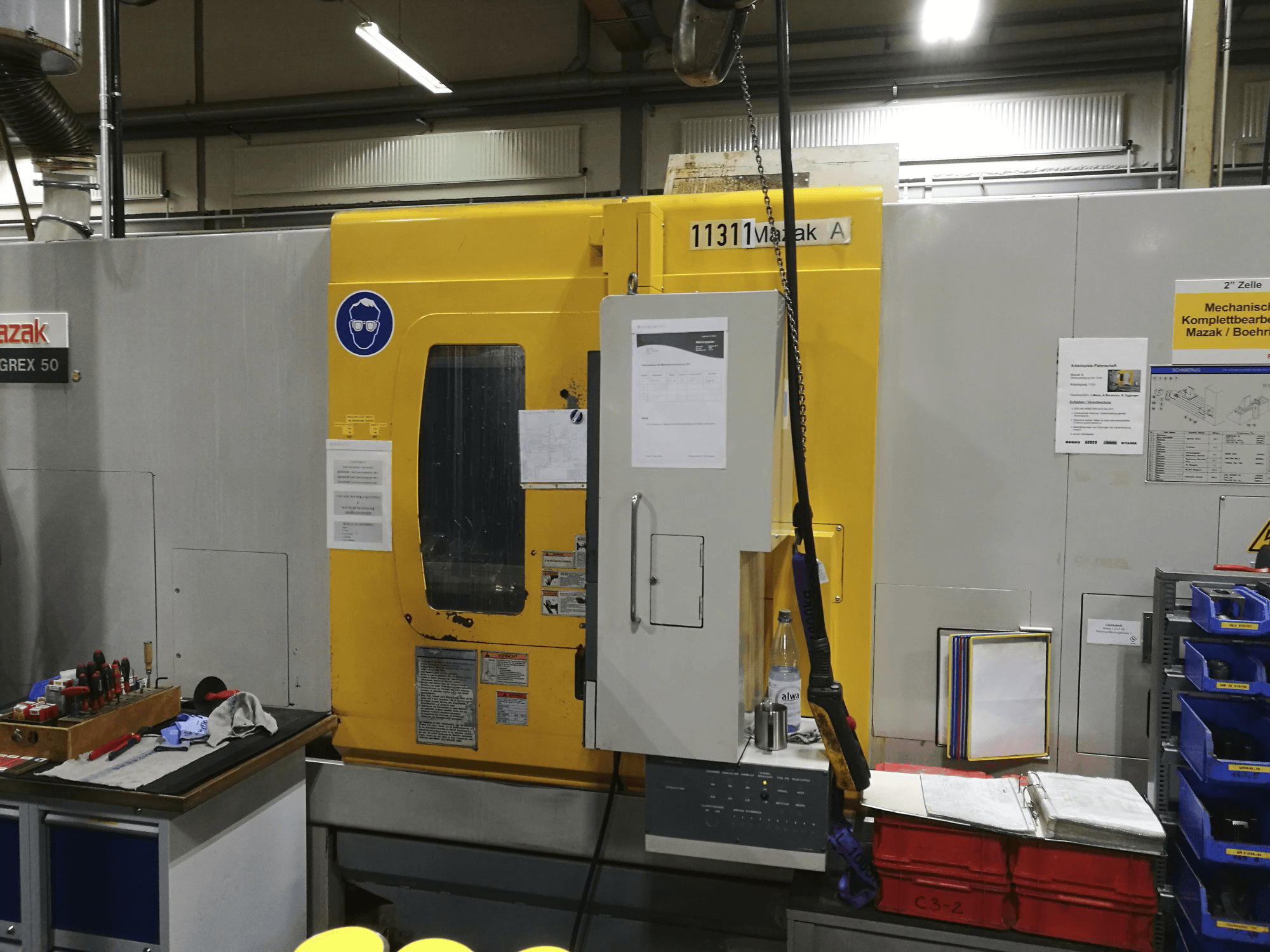 Prikaz stroja Mazak INTEGREX 50 Y sprijeda