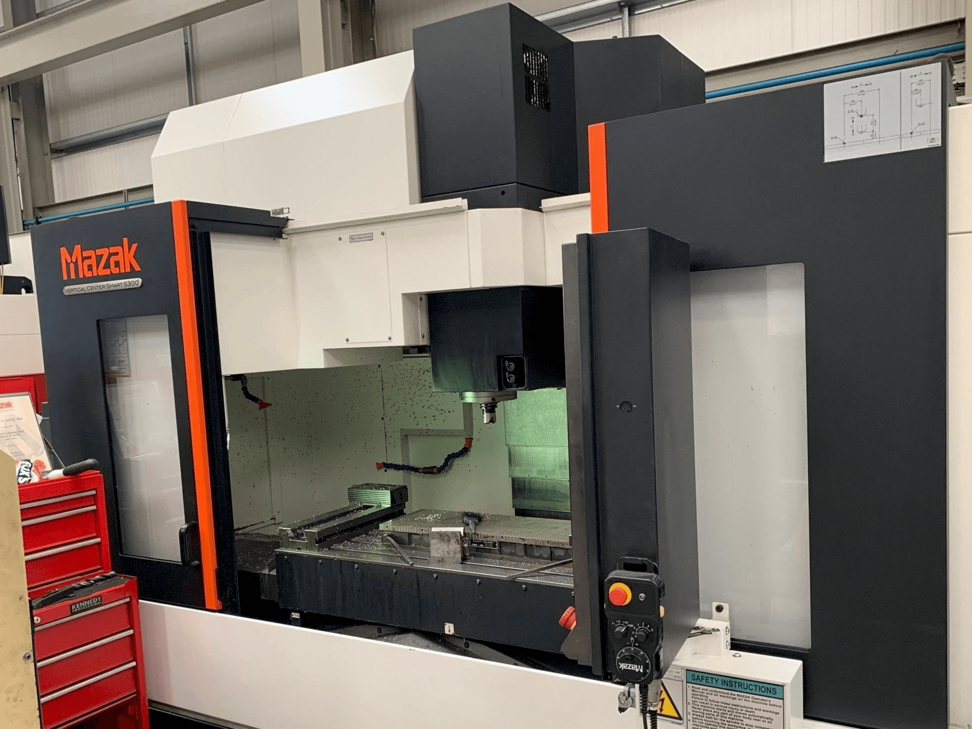 Prikaz stroja Mazak Smart 530C sprijeda