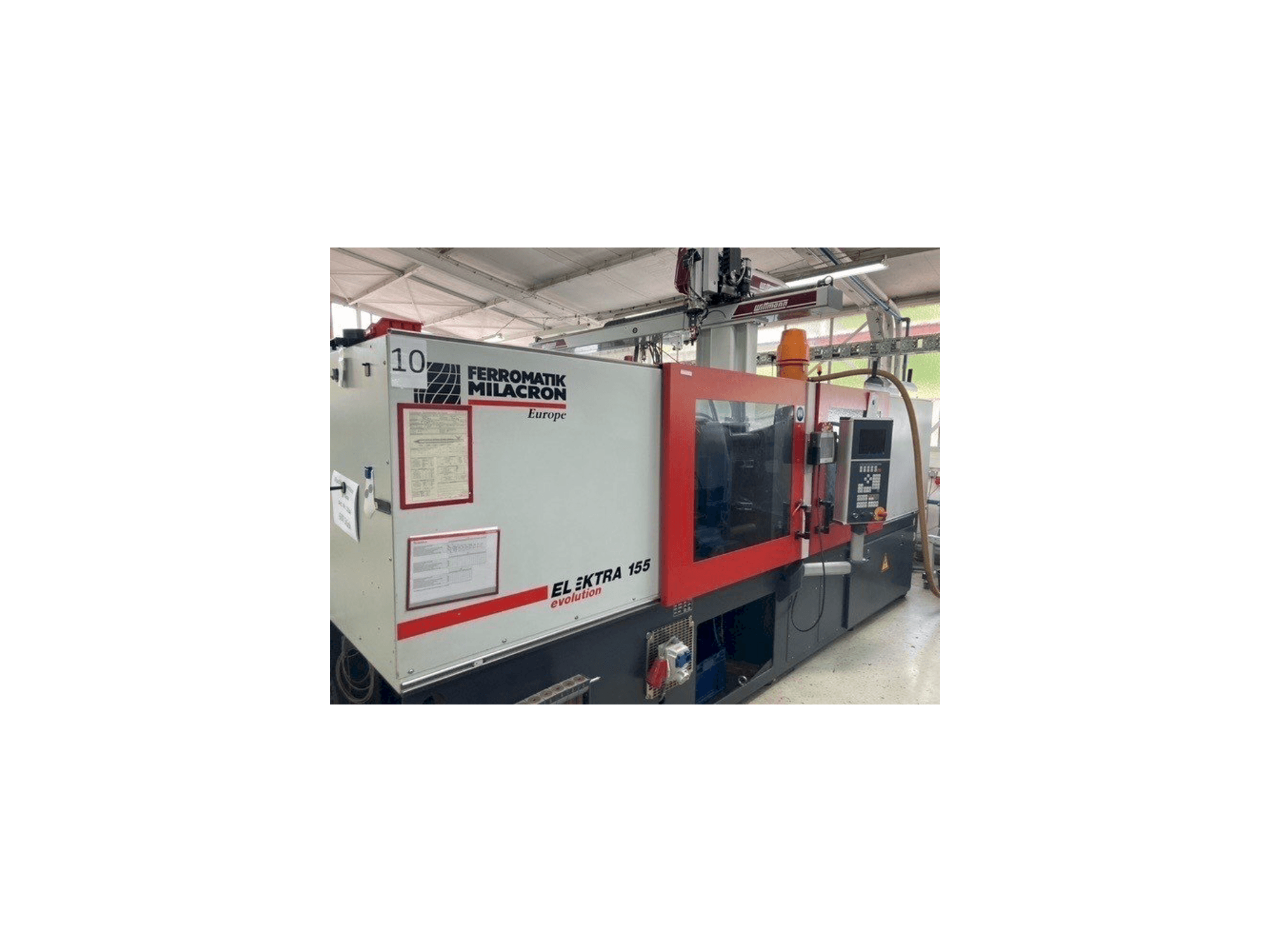 Prikaz stroja FERROMATIK MILACRON EE 155 sprijeda