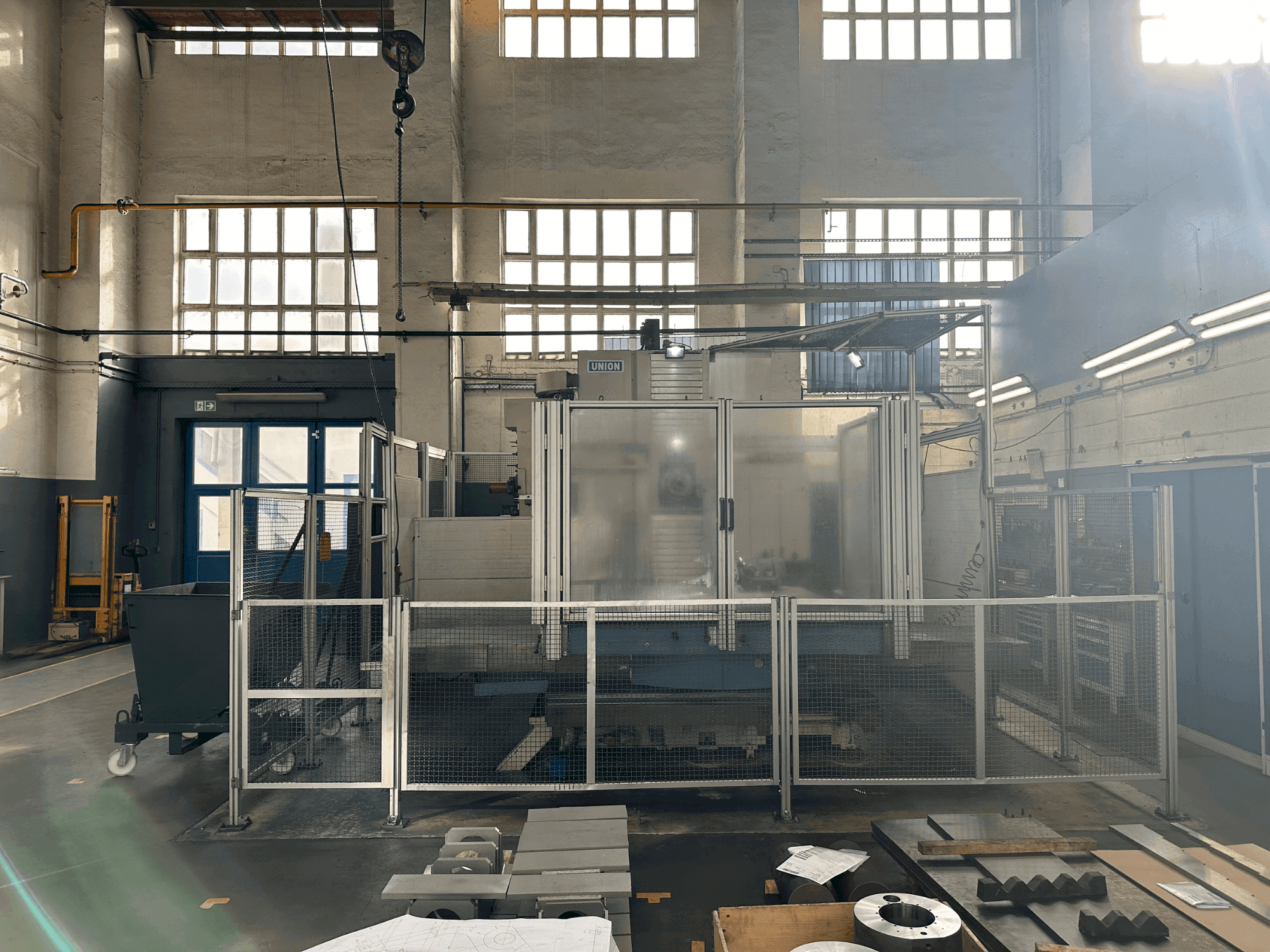 Prikaz stroja Union TC 110 sprijeda