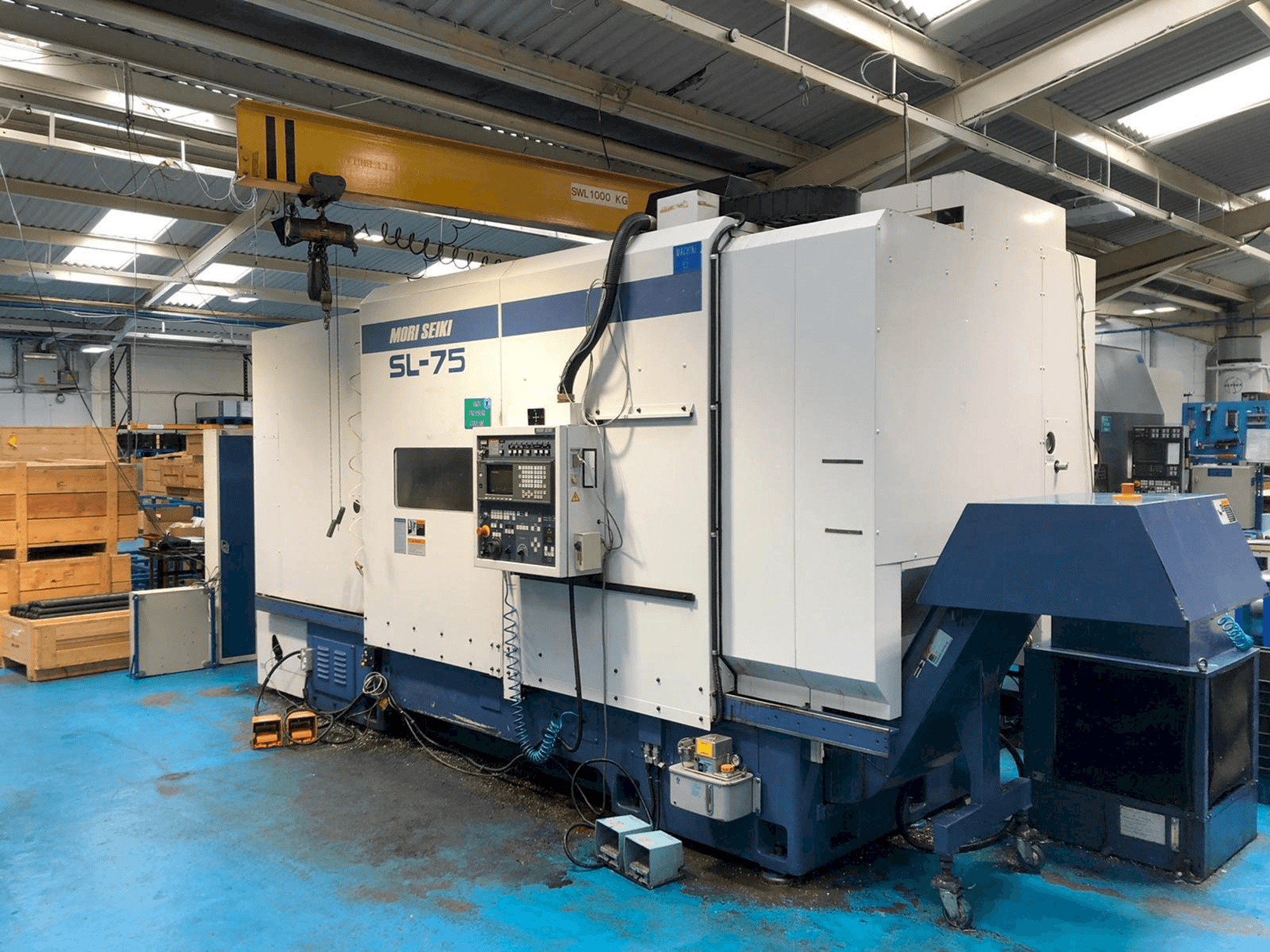 Prikaz stroja MORI SEIKI SL75 sprijeda