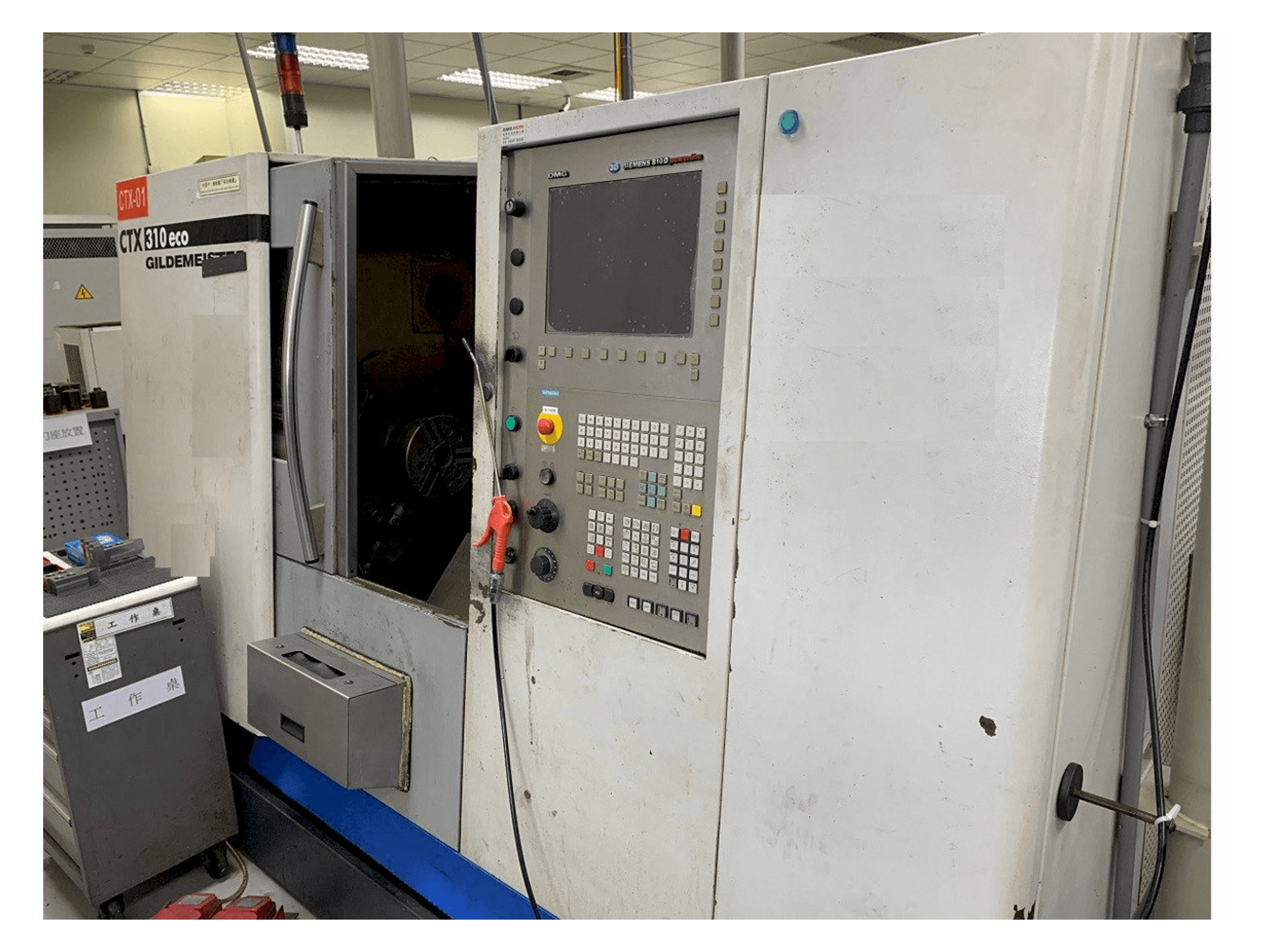 Prikaz stroja Gildemeister CTX 310V1 eco sprijeda