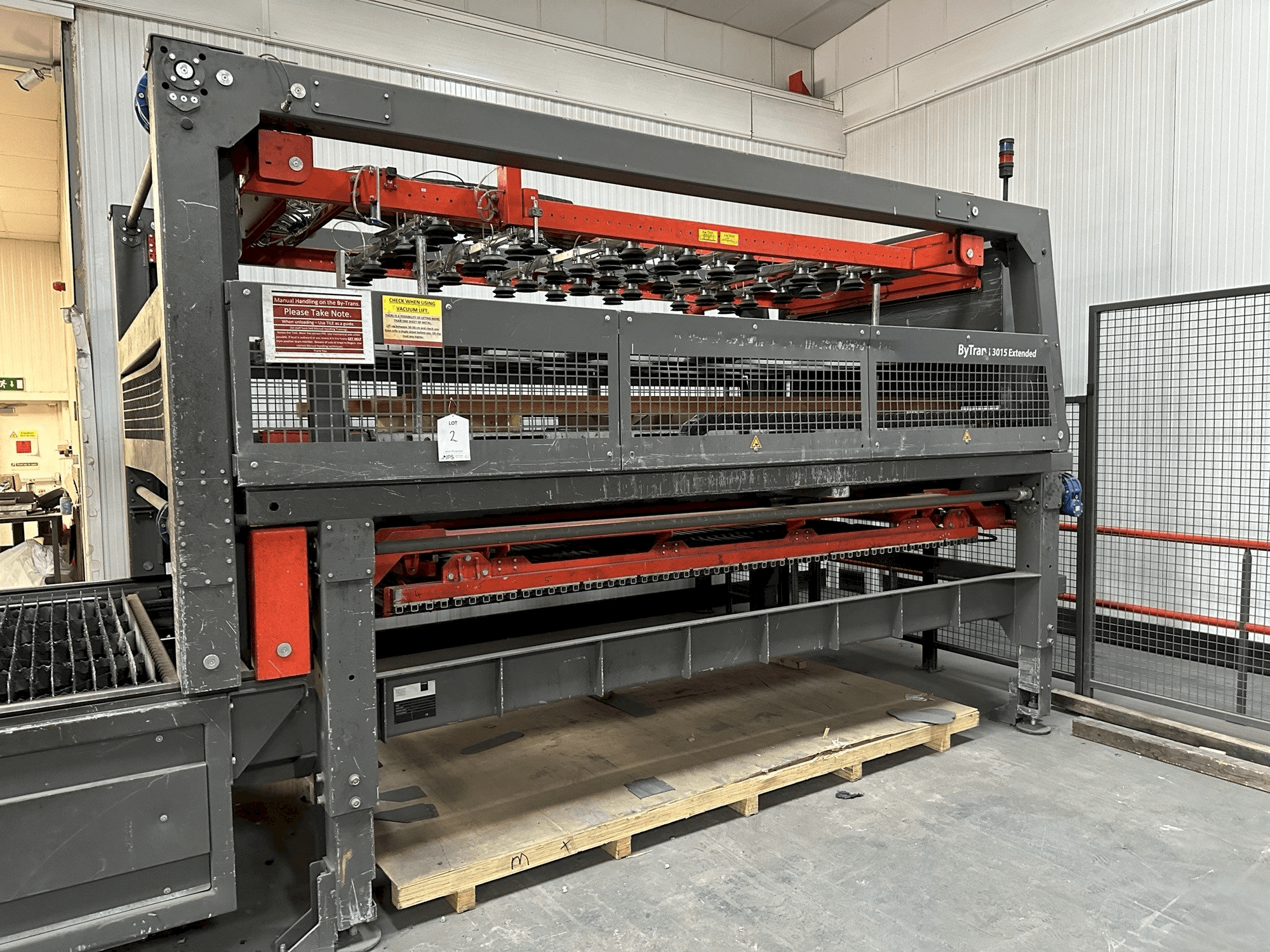 Prikaz stroja Bystronic By Trans 3015 Extended Automatic Loading sprijeda