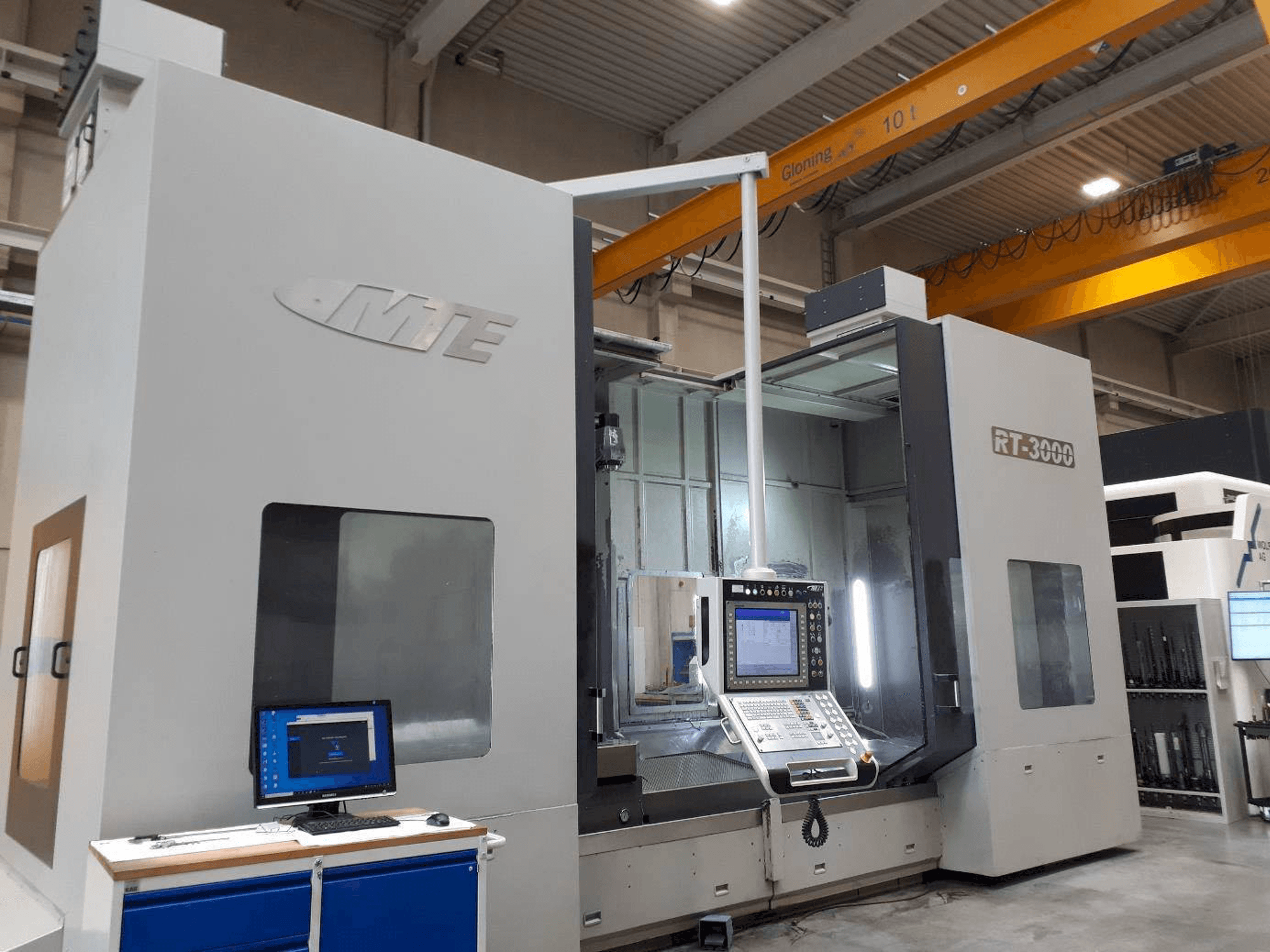 Prikaz stroja MTE RT - 3000 sprijeda