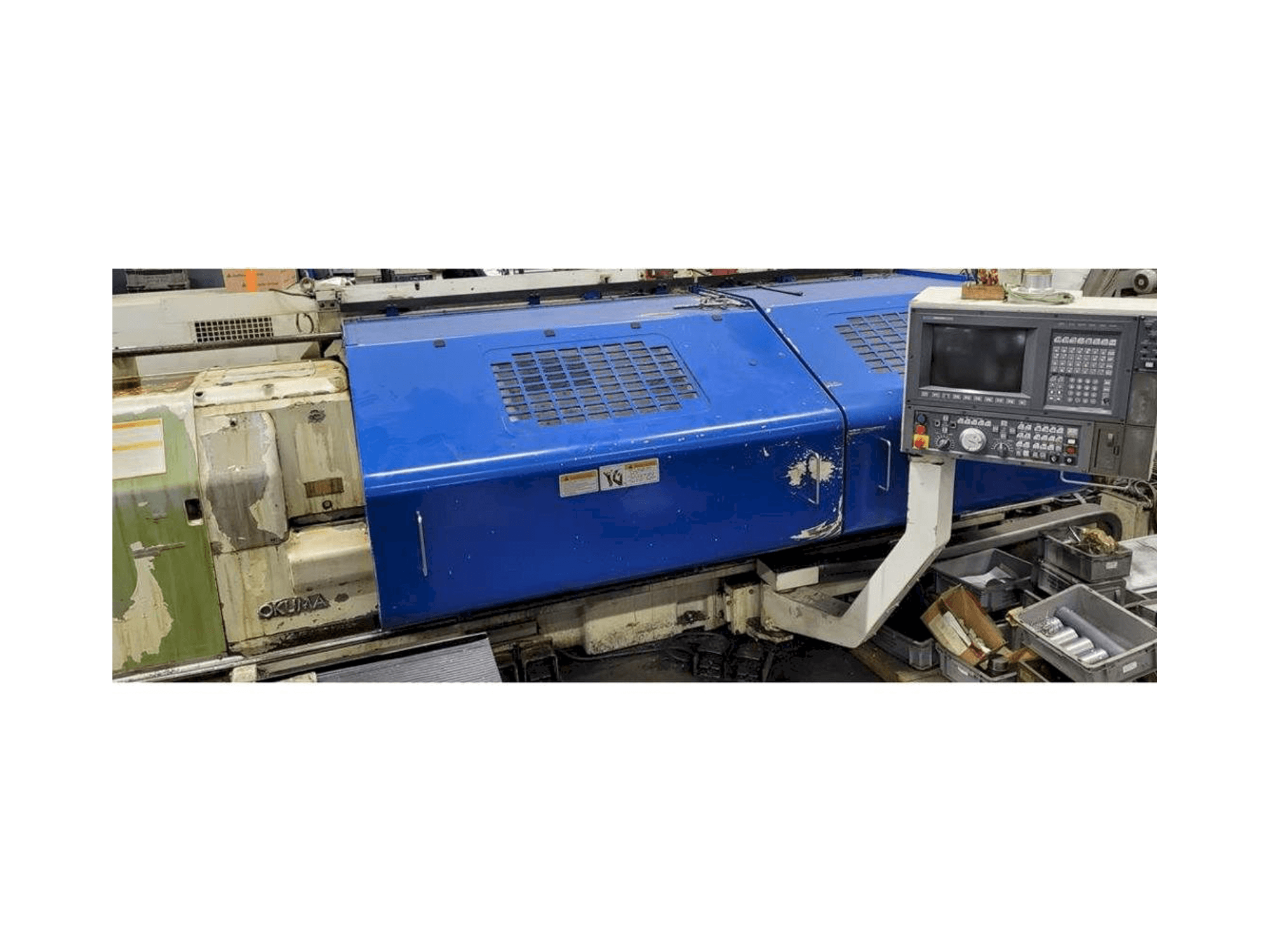 Prikaz stroja Okuma LH35 sprijeda