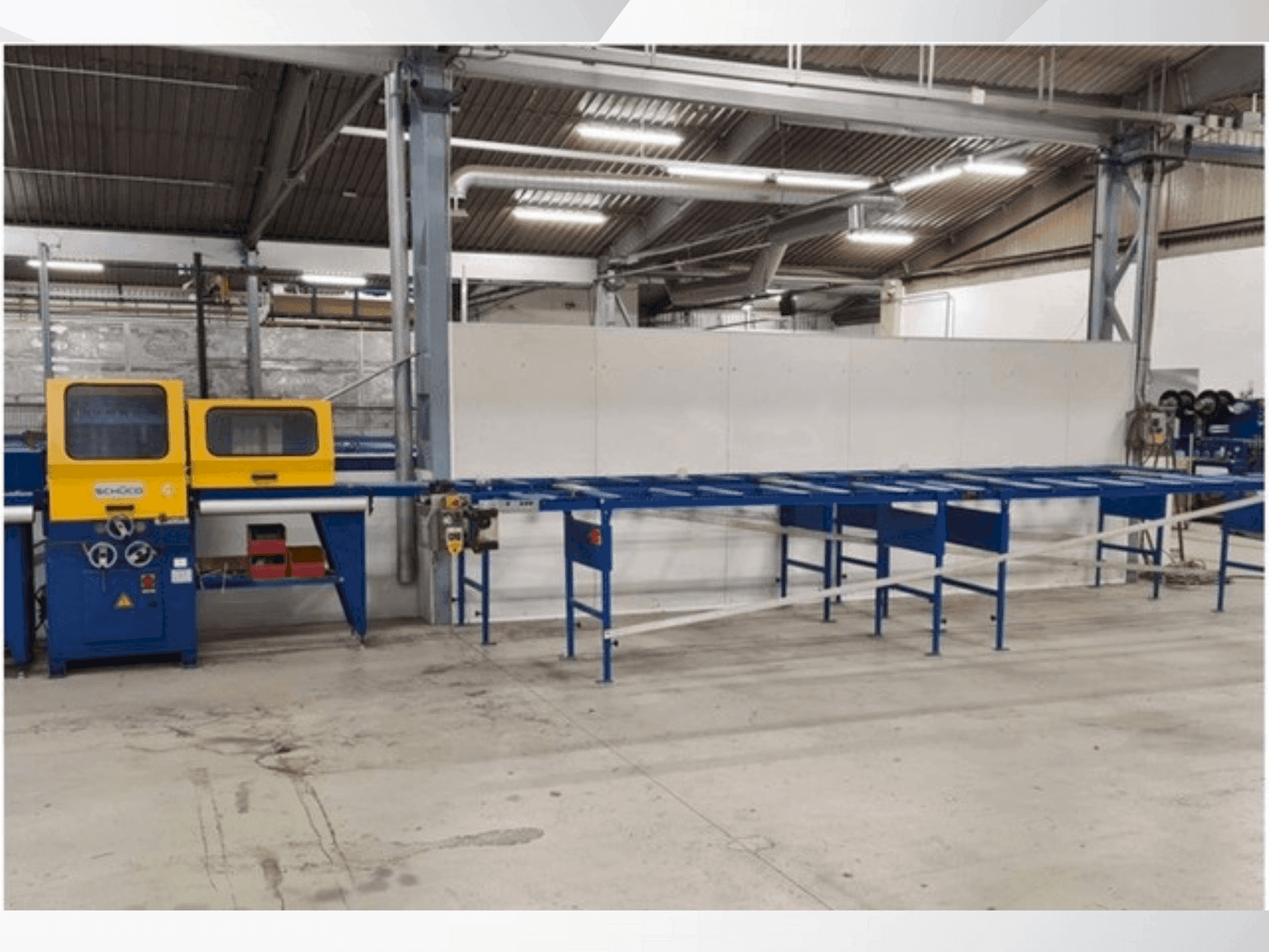 Prikaz stroja SCHÜCO ISOMAT 5 sprijeda