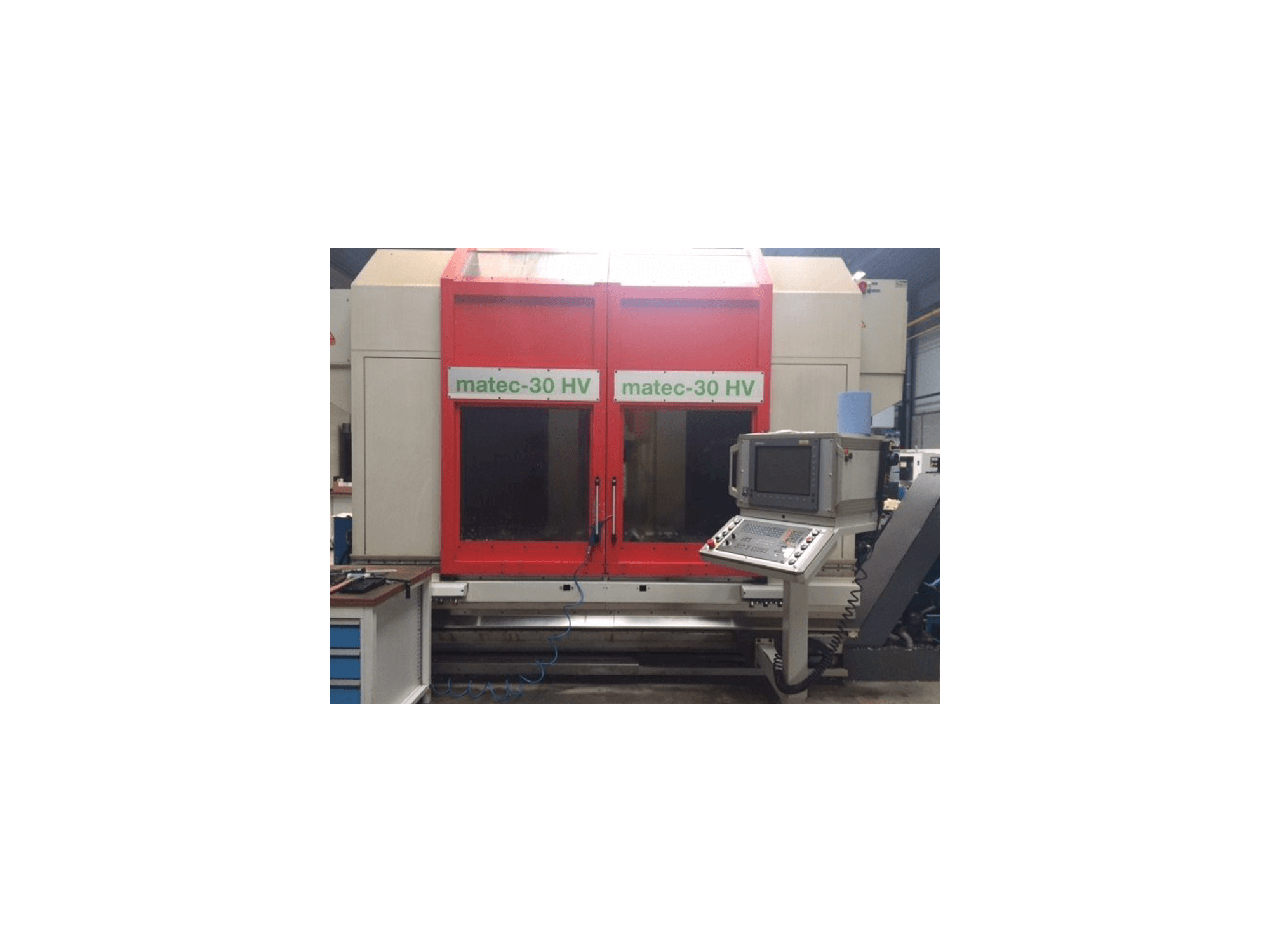 Prikaz stroja Matec 30 HV sprijeda