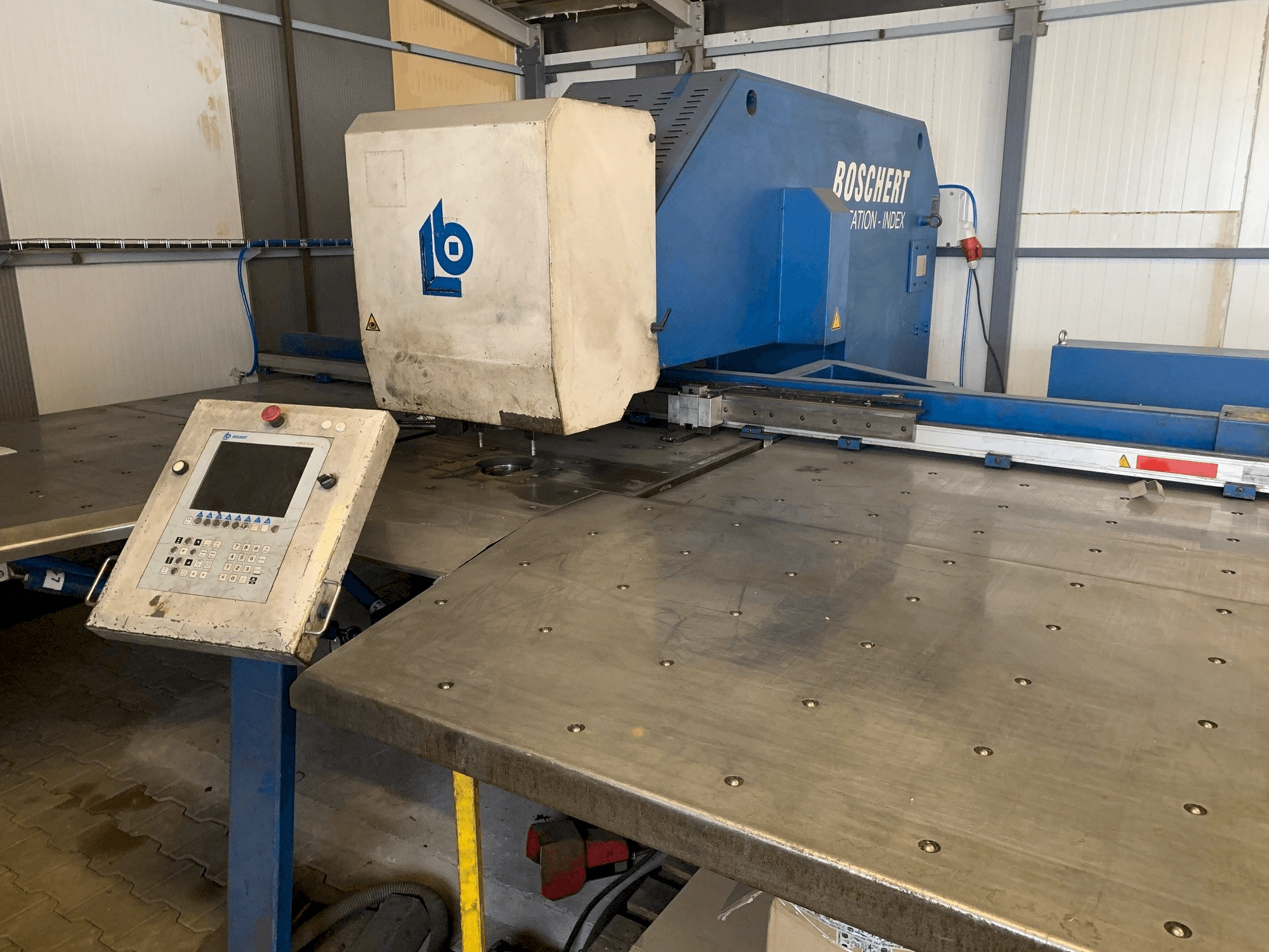 Prikaz stroja Boschert EL 1250 Rota-Index sprijeda