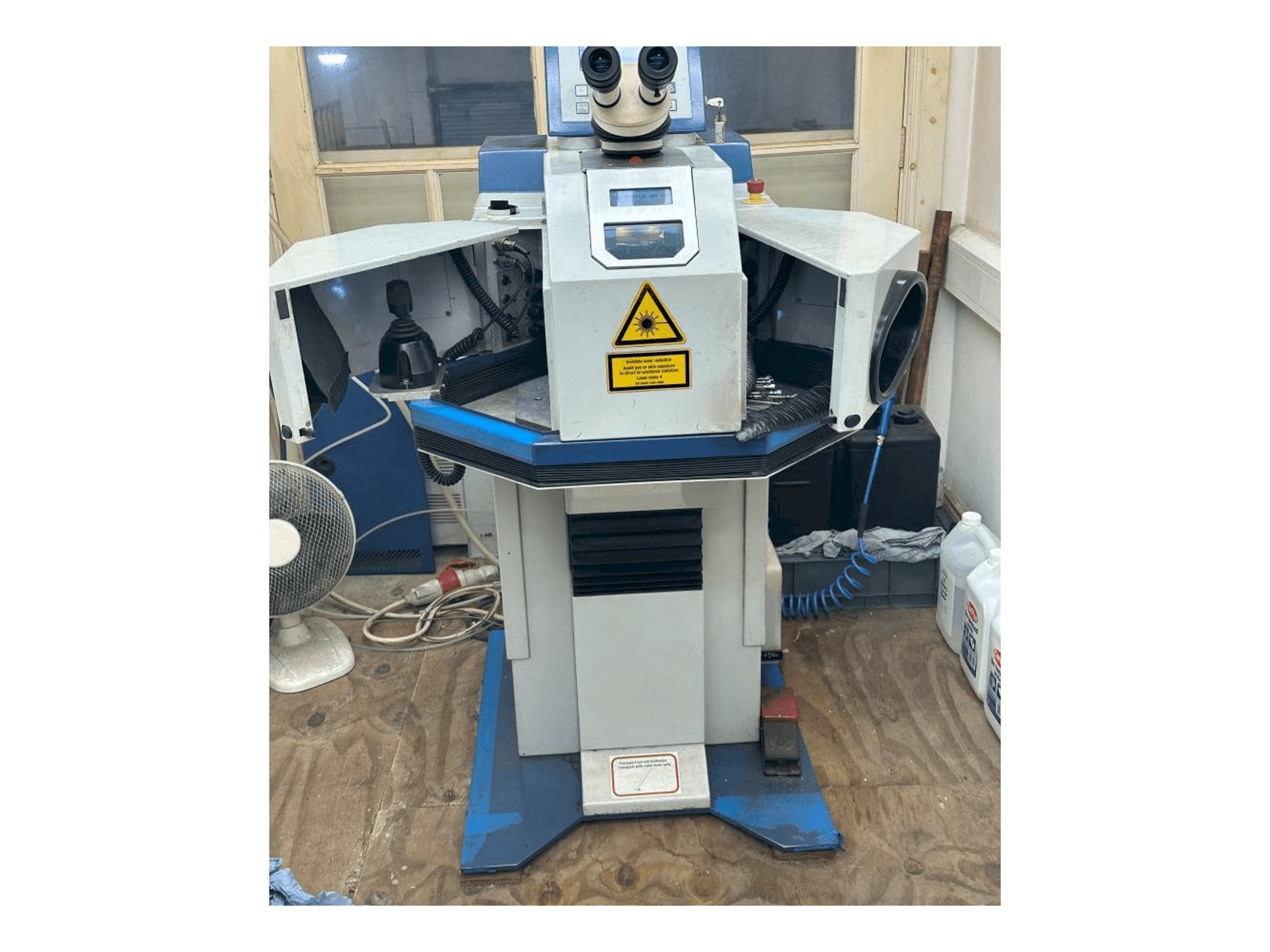Prikaz stroja ALPHA LASER ALV 150 SM sprijeda