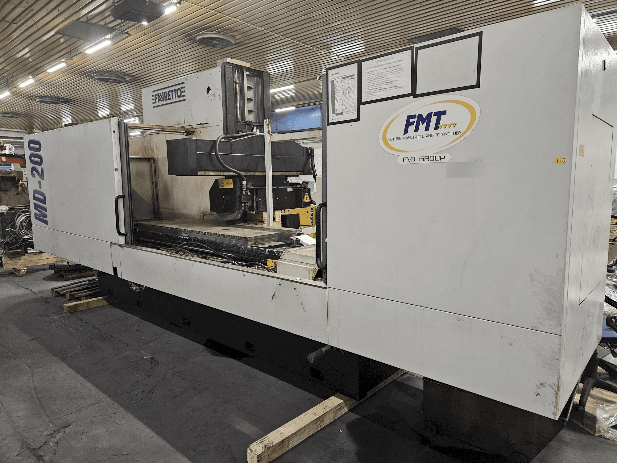 Prikaz stroja FAVRETTO MD 200 sprijeda