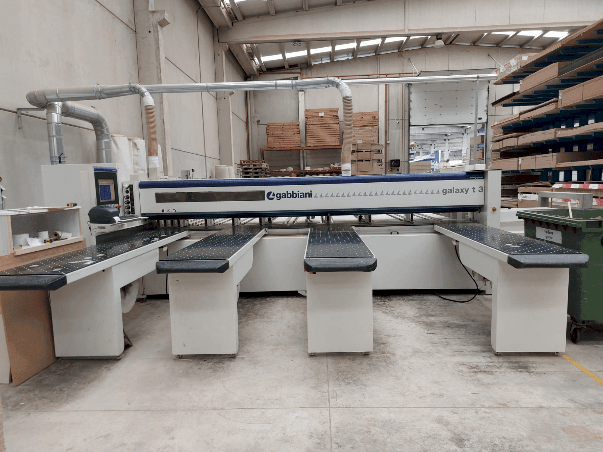 Prikaz stroja SCM Gabbiani Galaxy T3 110A sprijeda