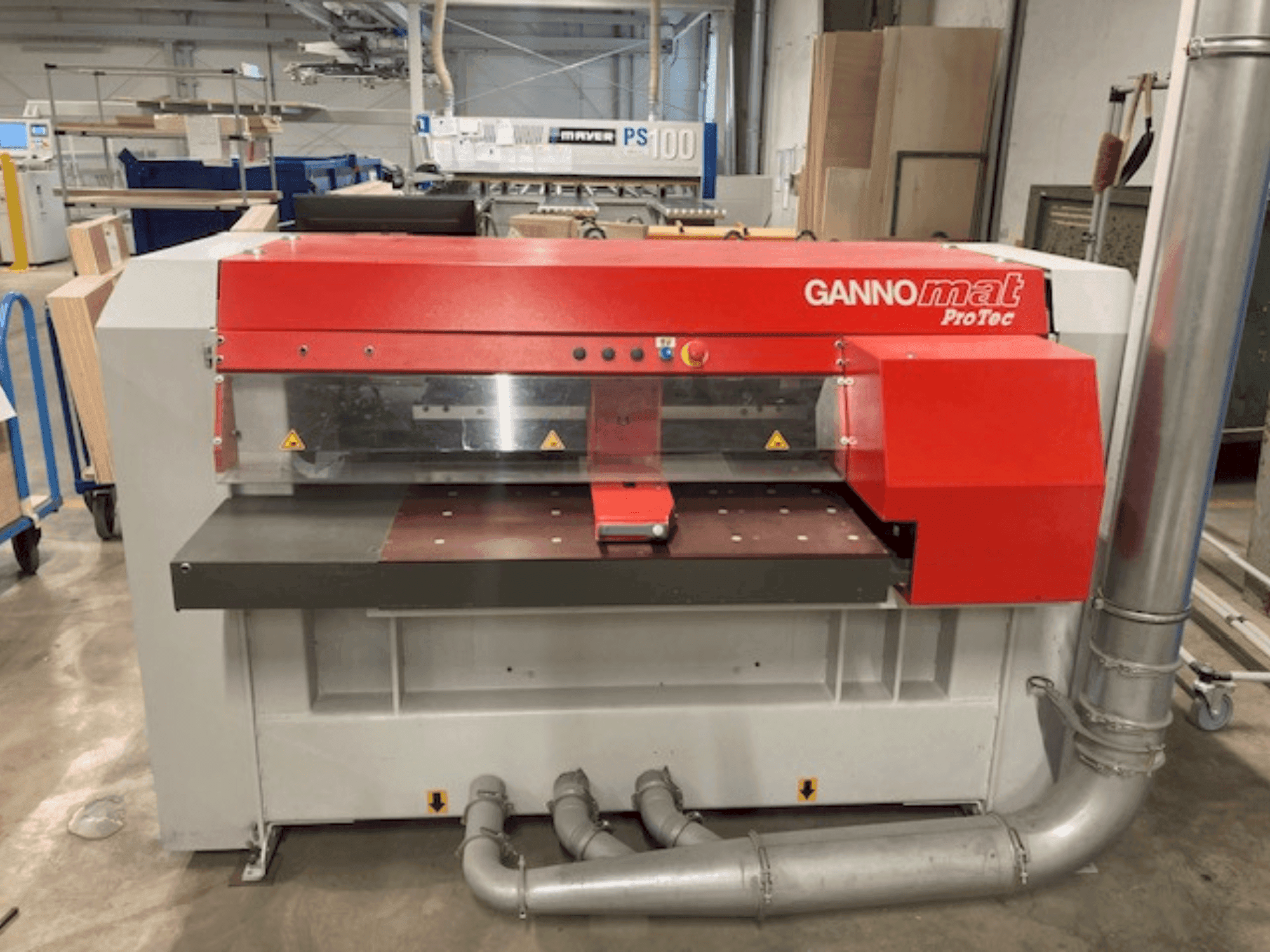 Prikaz stroja GANNOMAT ProTec 571 sprijeda