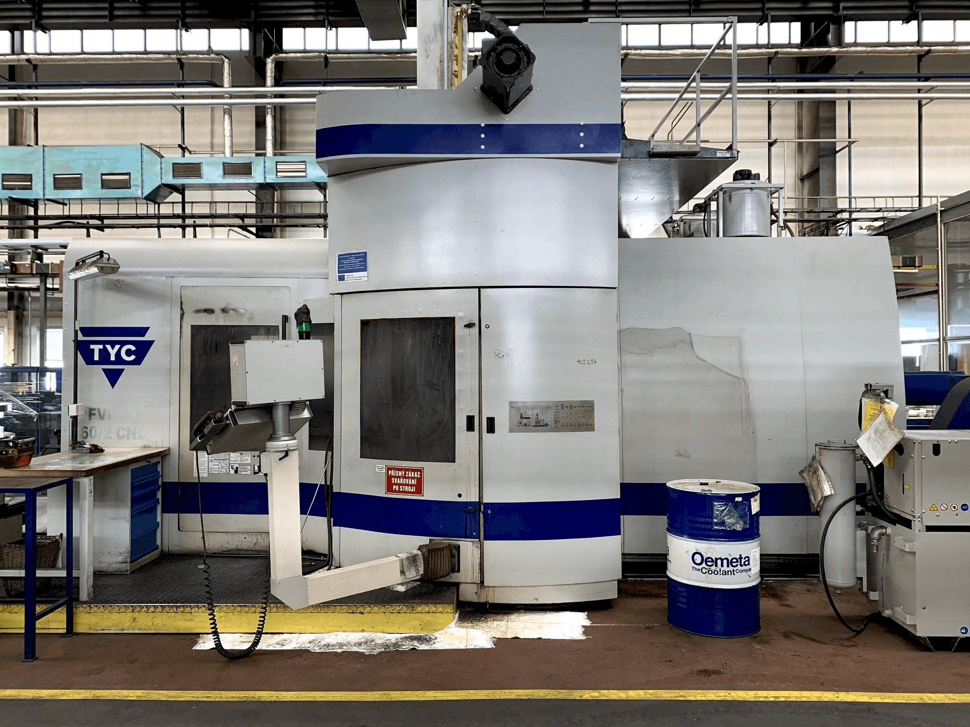 Prikaz stroja TYC FVCTP 160/2 sprijeda