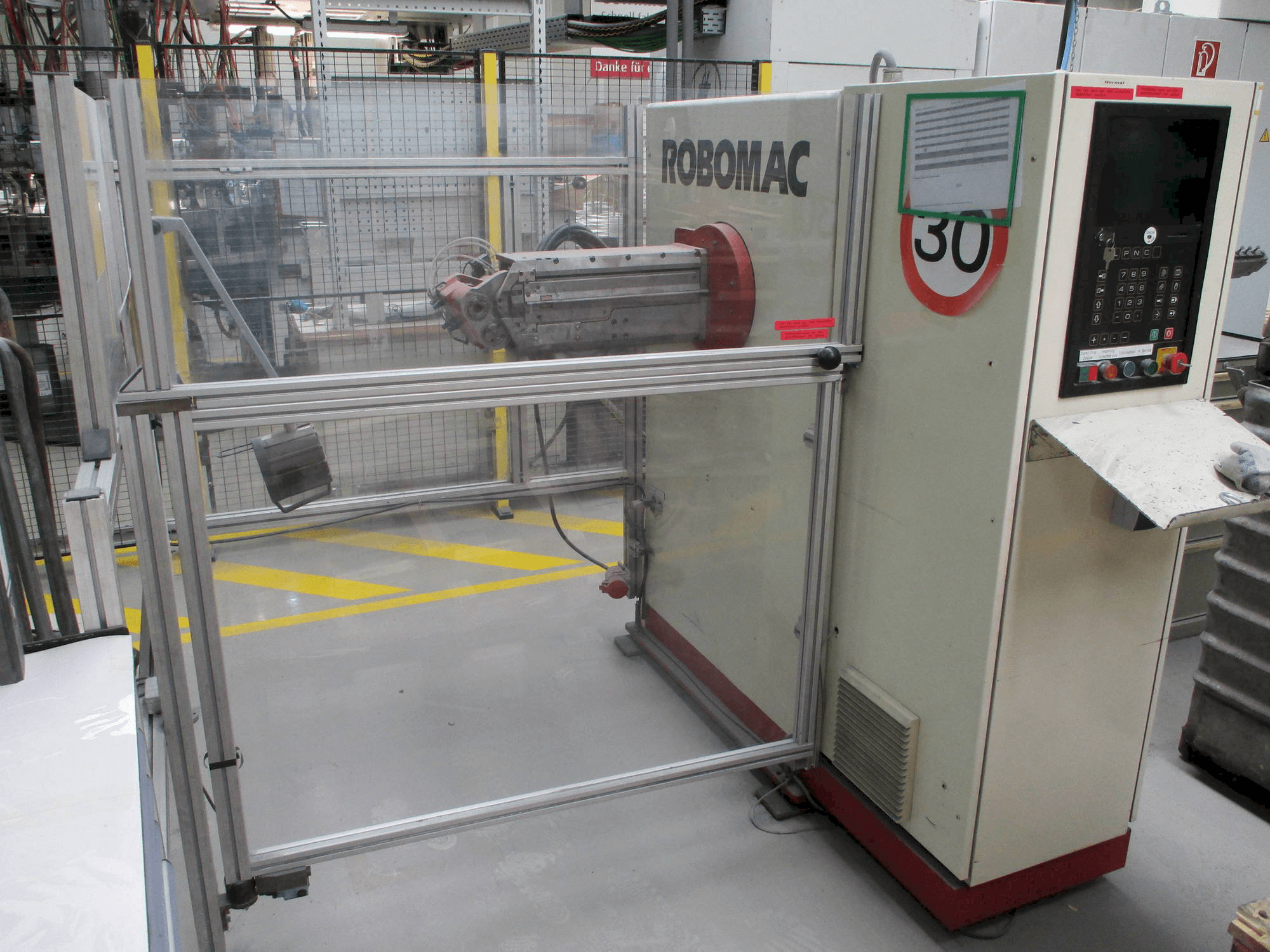 Prikaz stroja Numalliance/Latour Robomac 206 sprijeda