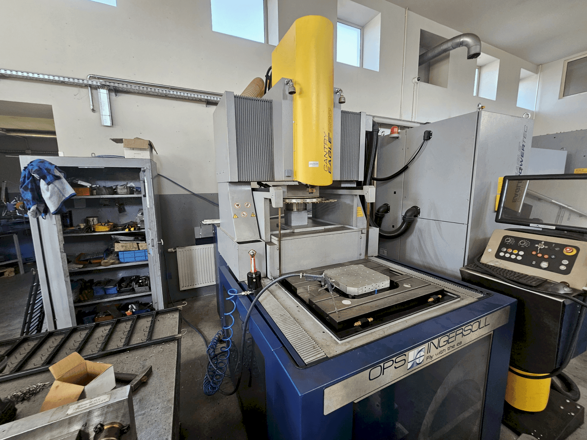 Prikaz stroja OPS INGERSOLL Gantry Eagle 500 sprijeda