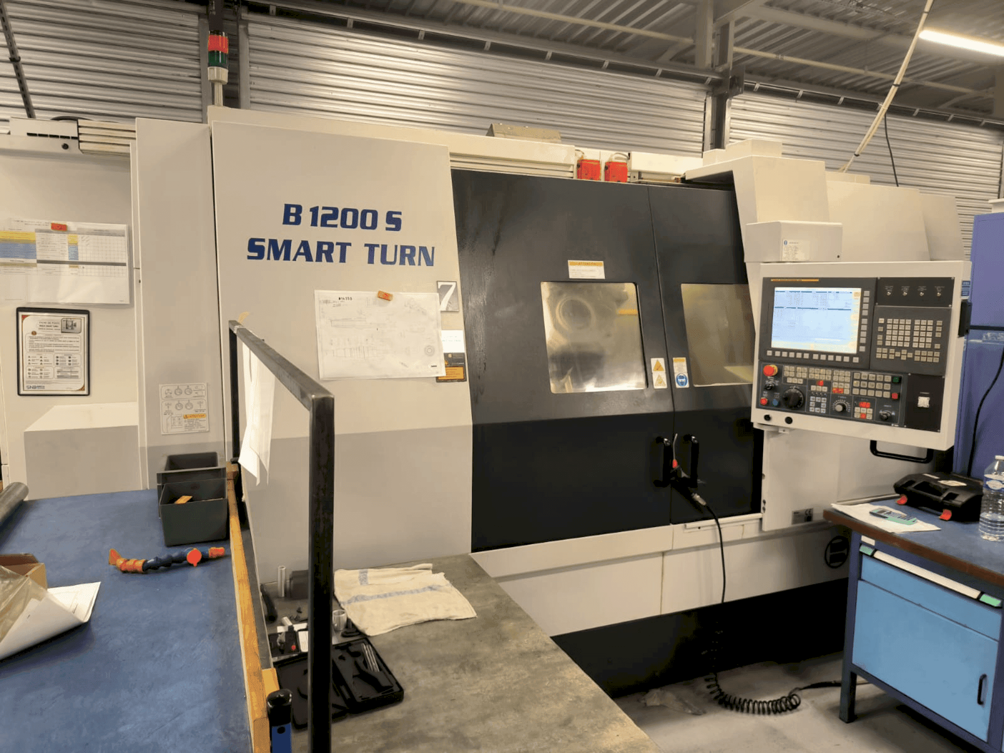 Prikaz stroja Biglia B1200S SMART TURN sprijeda