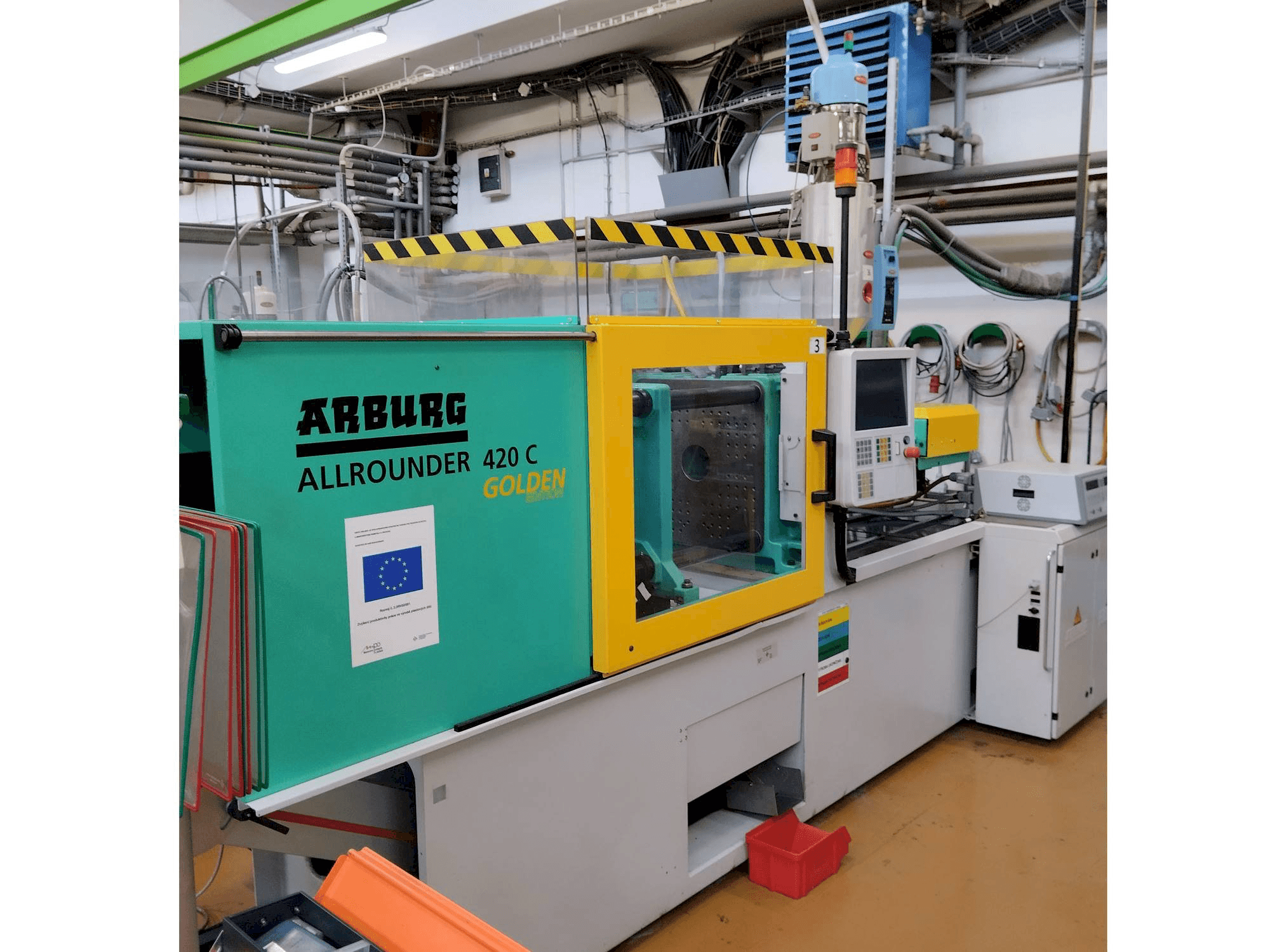 Prikaz stroja Arburg 420C 1000-290 sprijeda