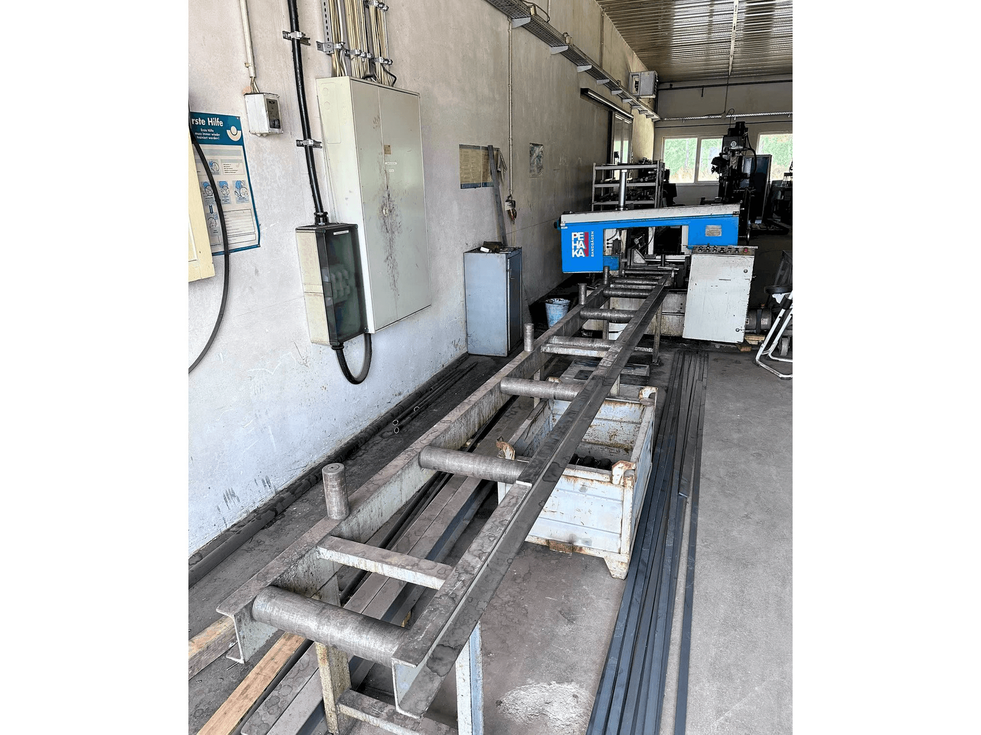 Prikaz stroja Pehaka . sprijeda