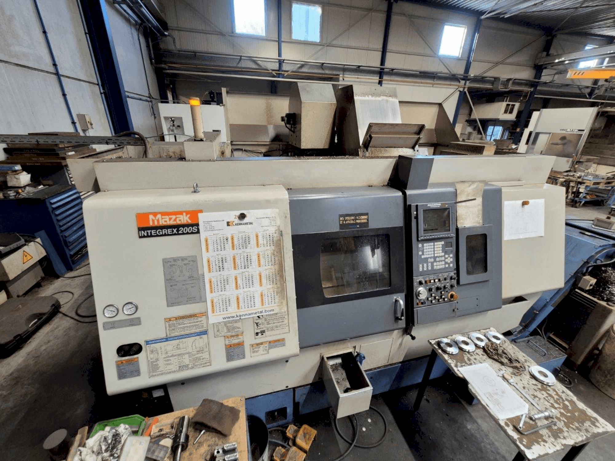 Prikaz stroja Mazak Integrex 200SY sprijeda