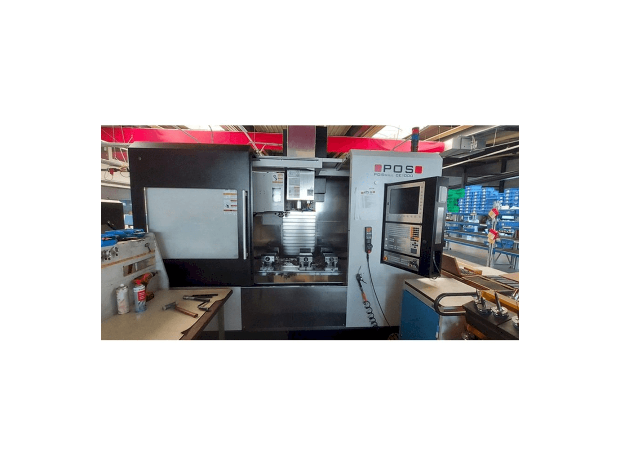 Prikaz stroja POSmill CE 1000 sprijeda