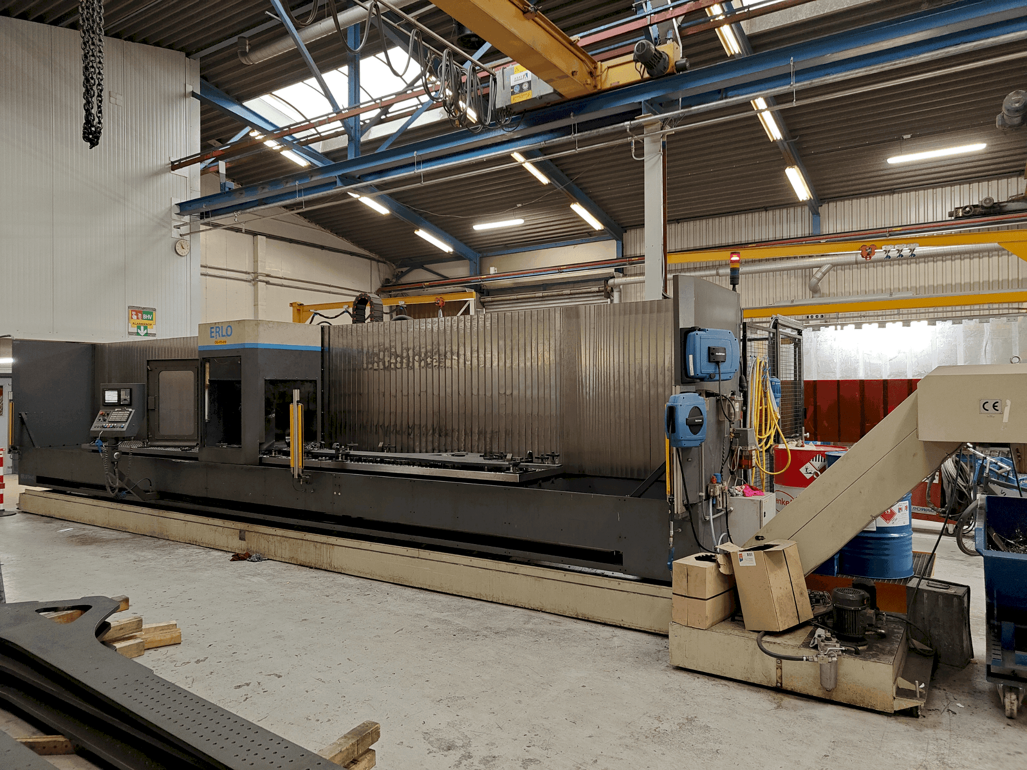 Prikaz stroja Erlo TH-40 sprijeda