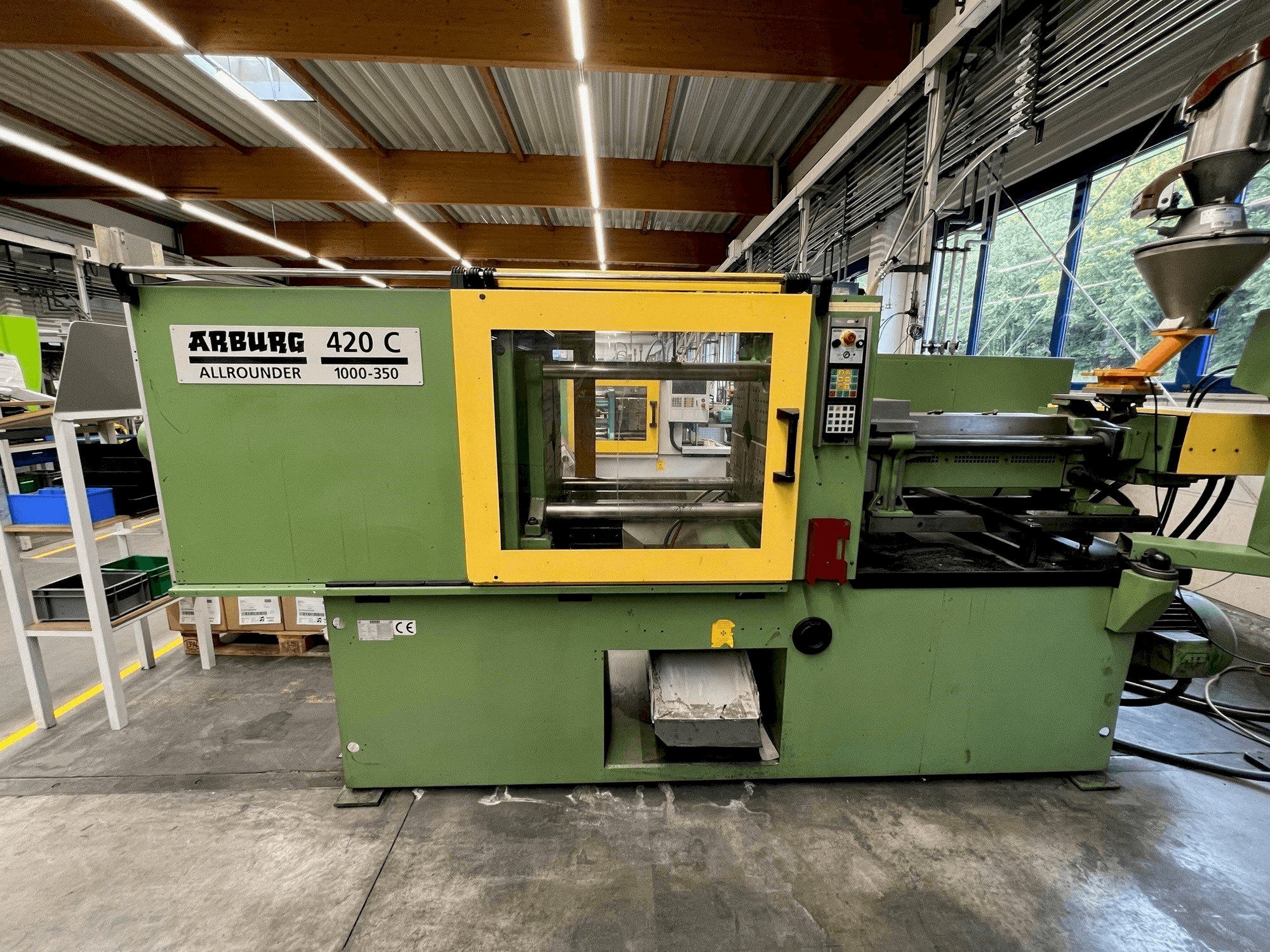 Prikaz stroja Arburg 420C 1000-350 sprijeda