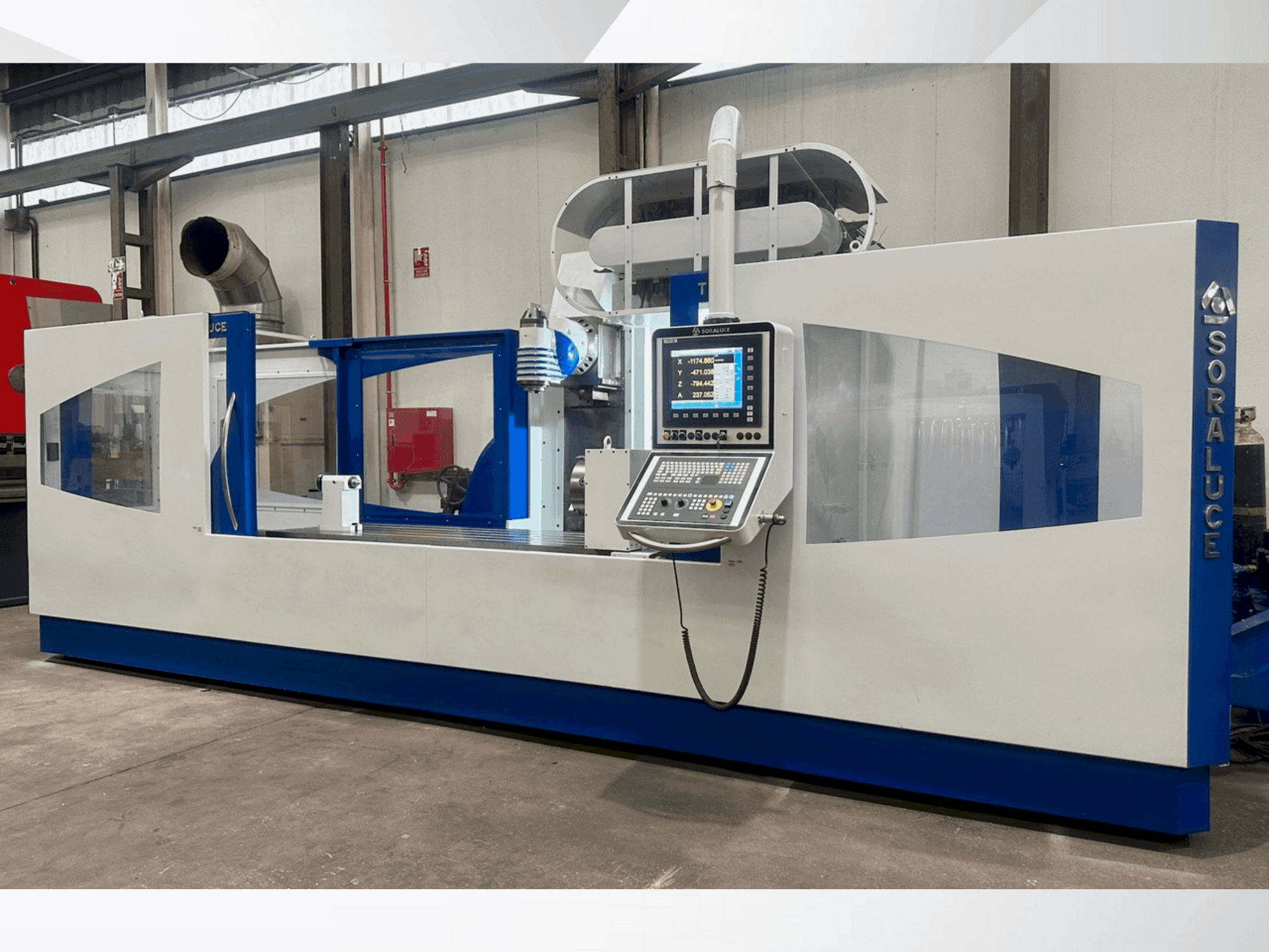 Prikaz stroja Soraluce TA-25A sprijeda