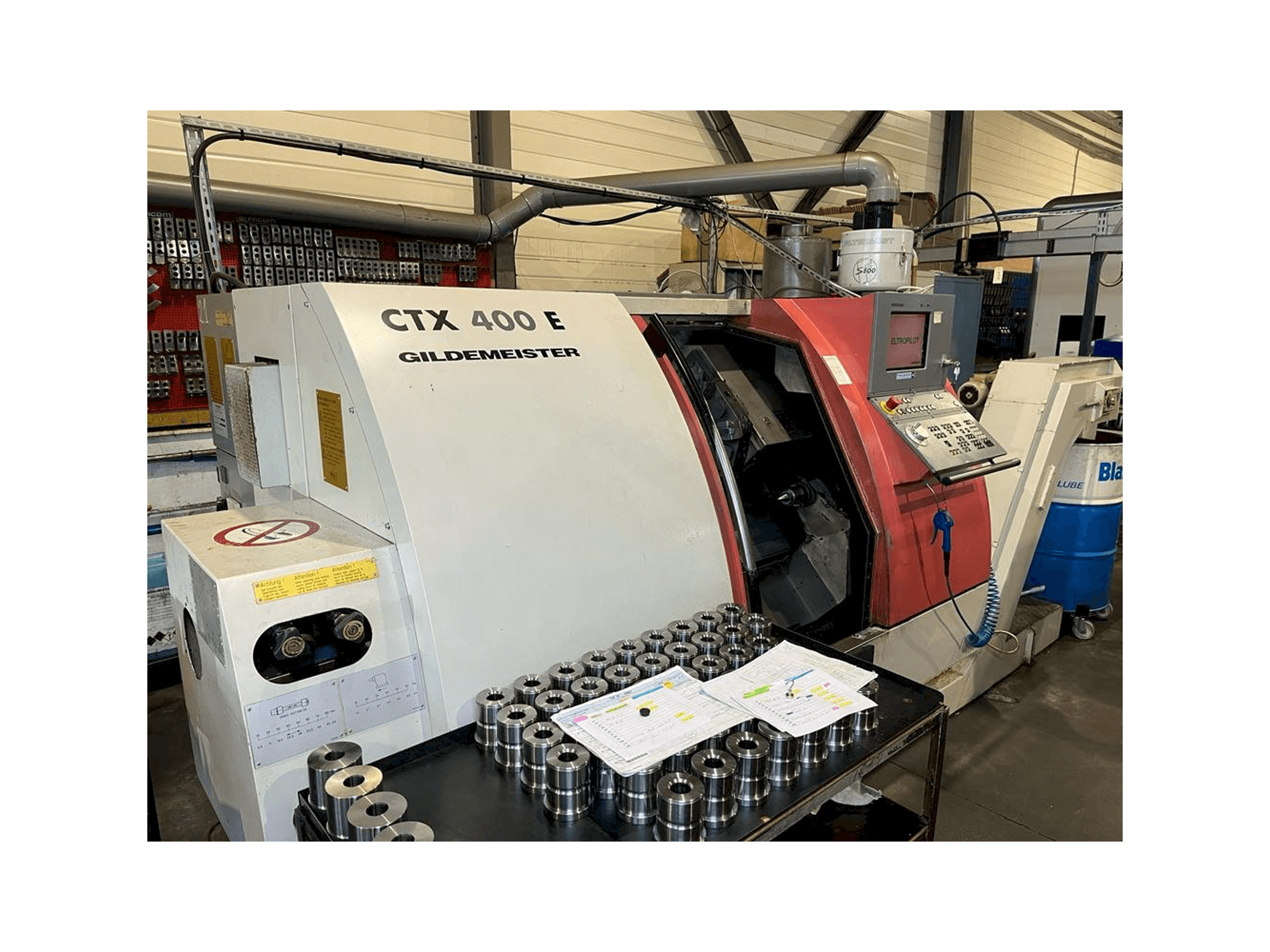 Prikaz stroja Gildemeister CTX 400 E sprijeda