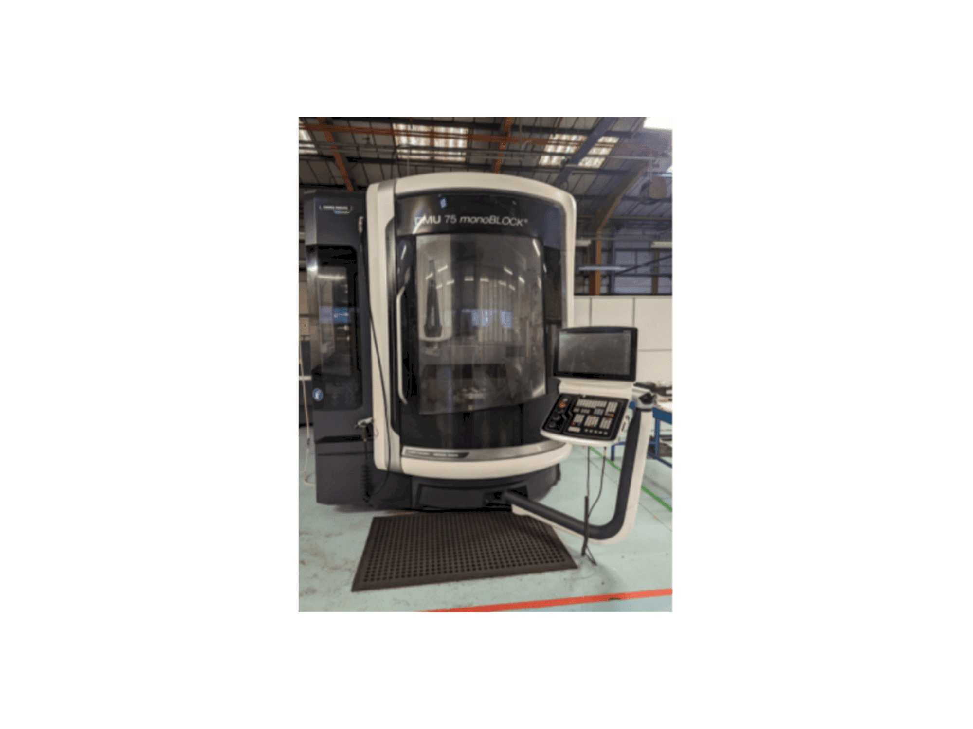 Prikaz lijeve strane stroja DMG MORI DMU 75 Monoblock