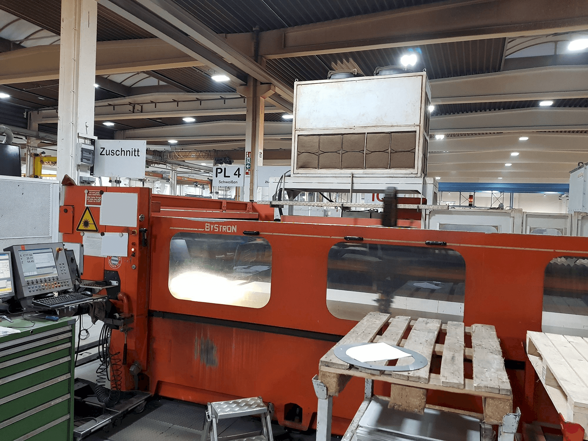 Prikaz stroja Bystronic Bystar 4020 sprijeda